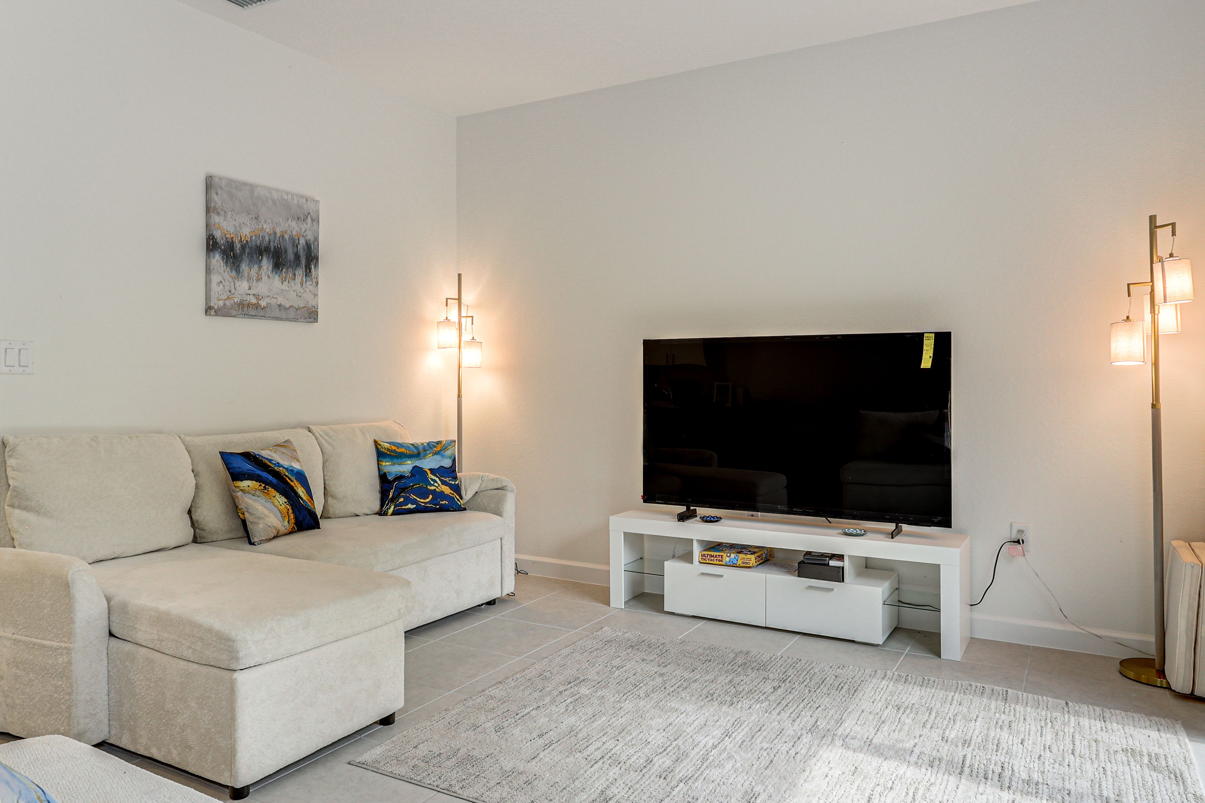 Living Room | Full Sleeper Sofa | 1st Floor