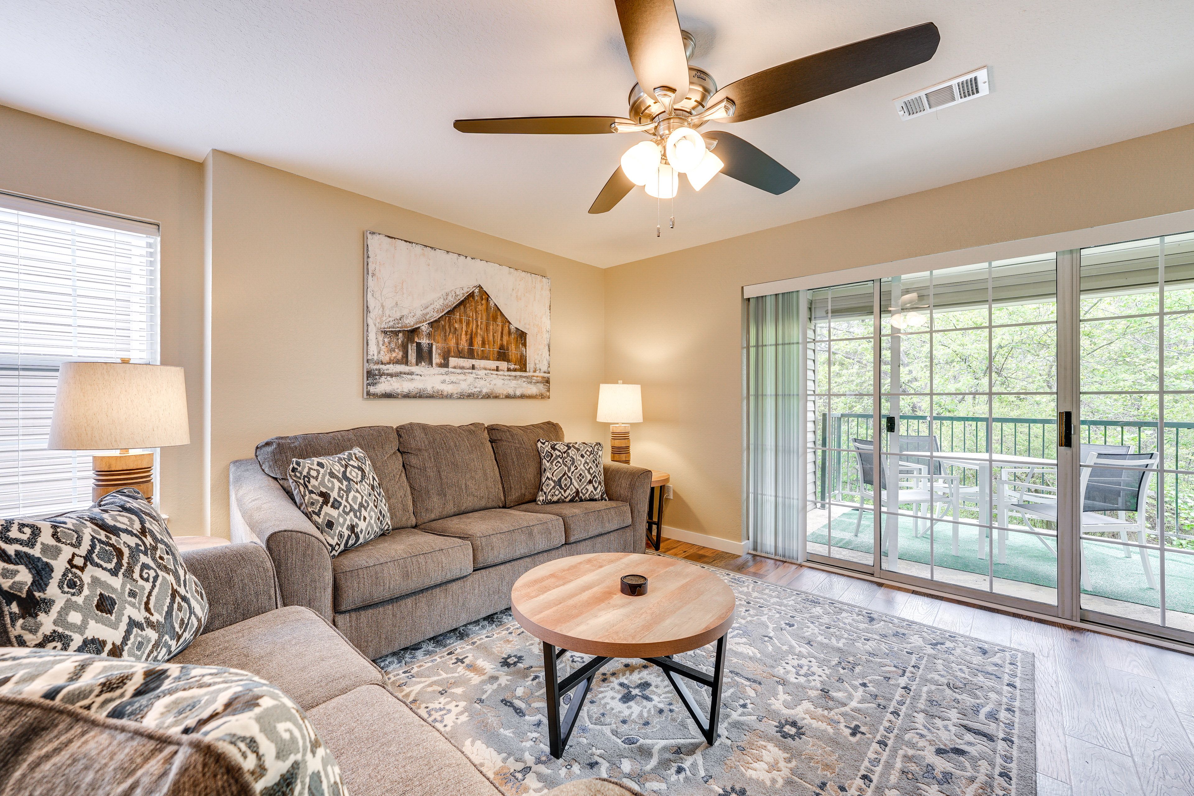 Unit 2 | Living Room | Queen Sleeper Sofa