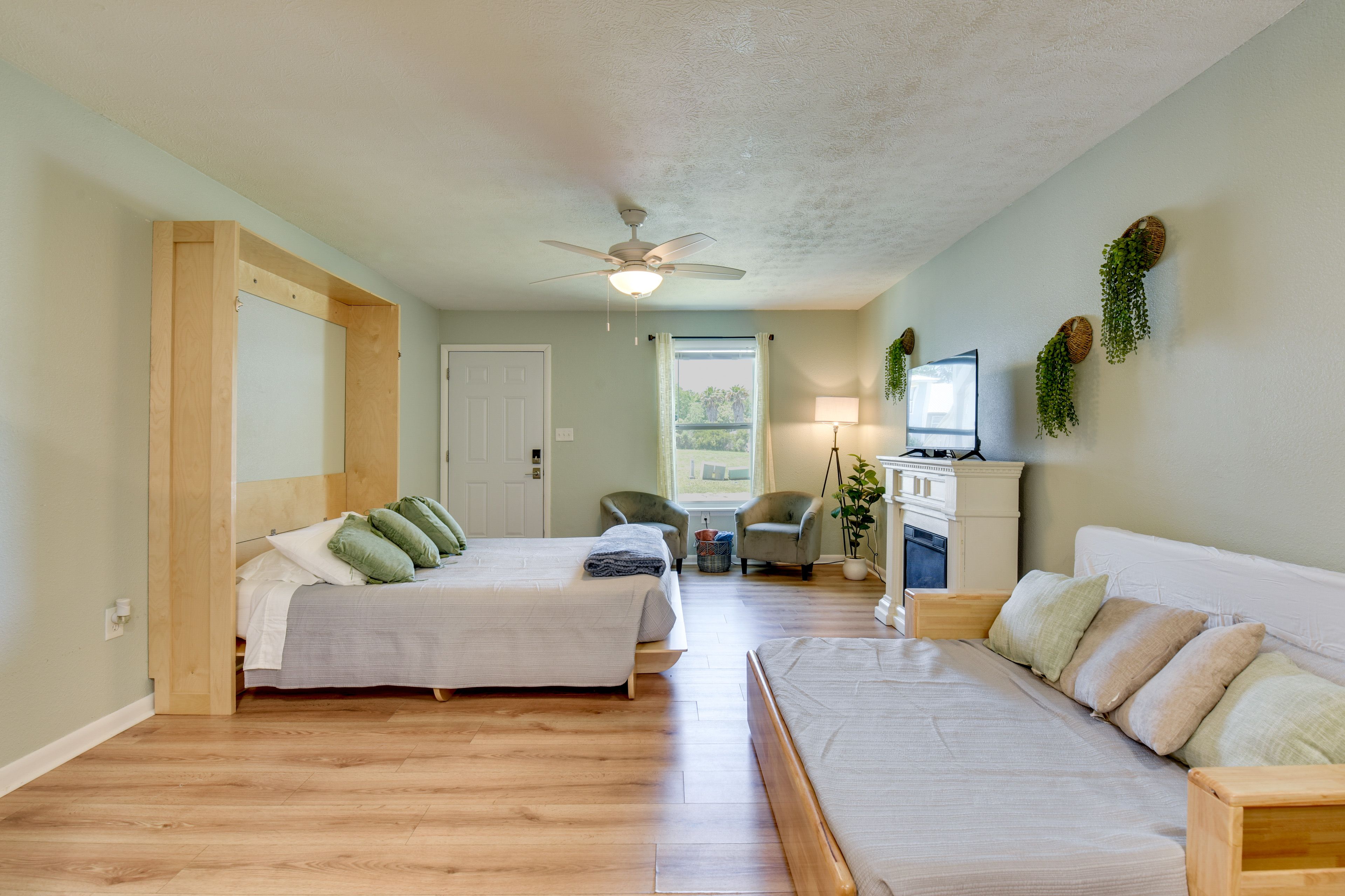 Studio | Full Murphy Bed | Queen Sleeper Sofa