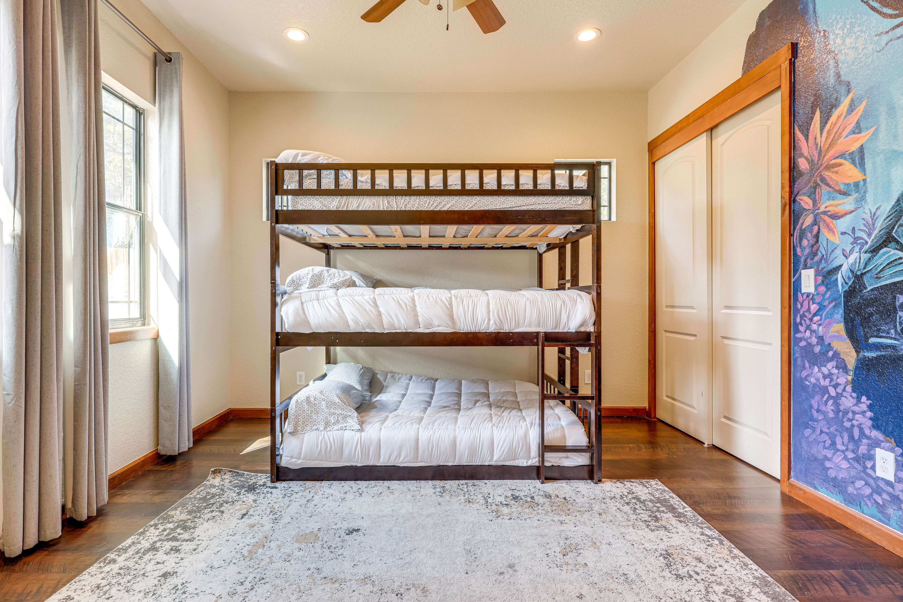 Bedroom 3 | Triple Twin Bunk Bed