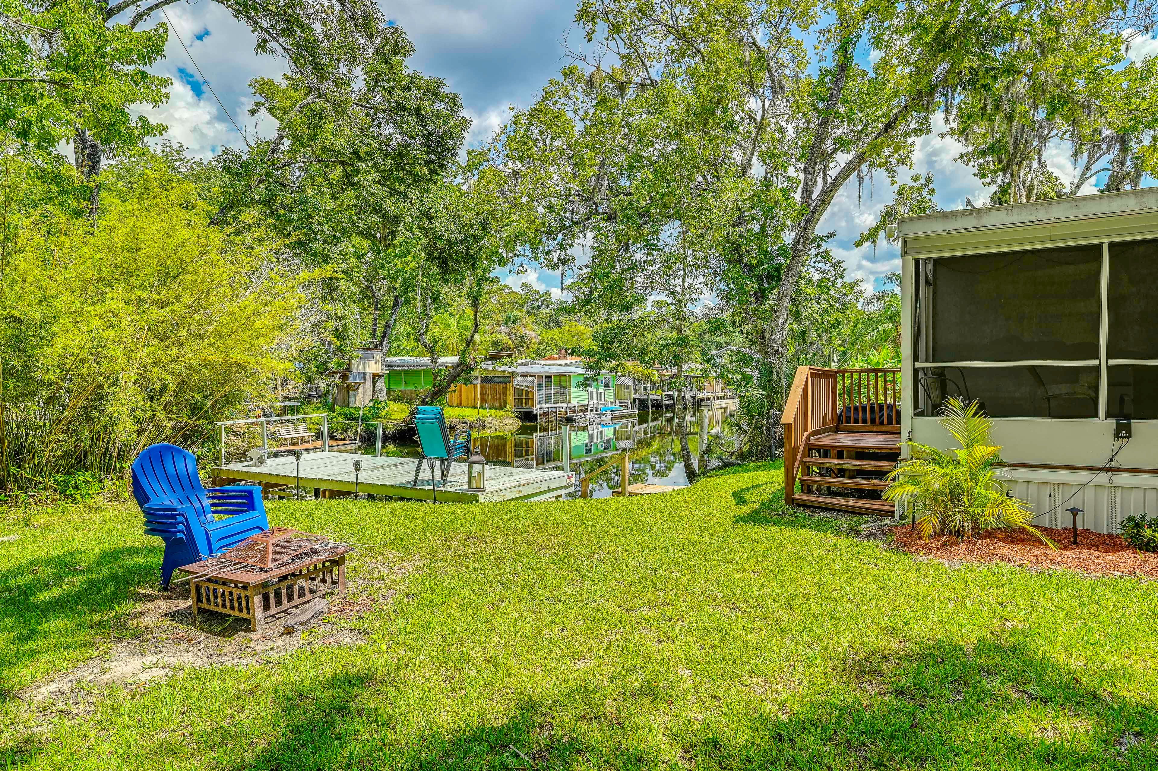Private Backyard Area