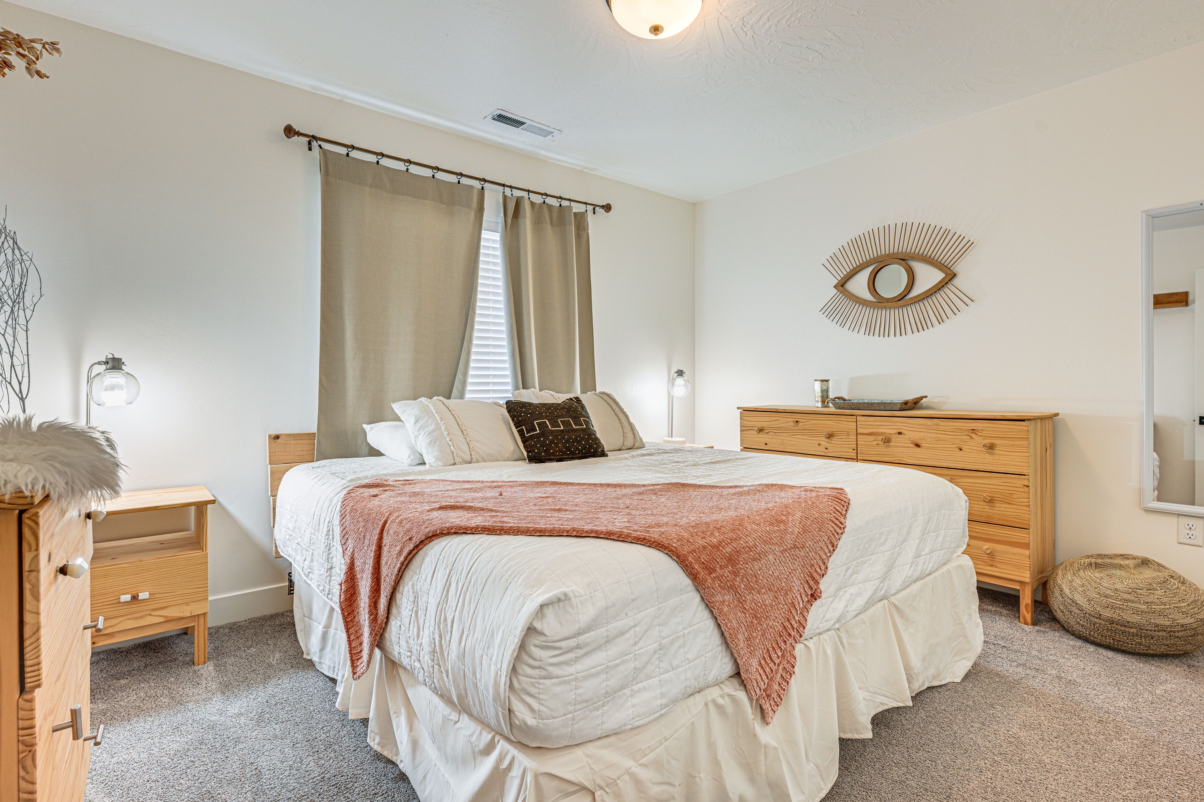 Bedroom 2 | 2nd Floor | King Bed | Portable Crib