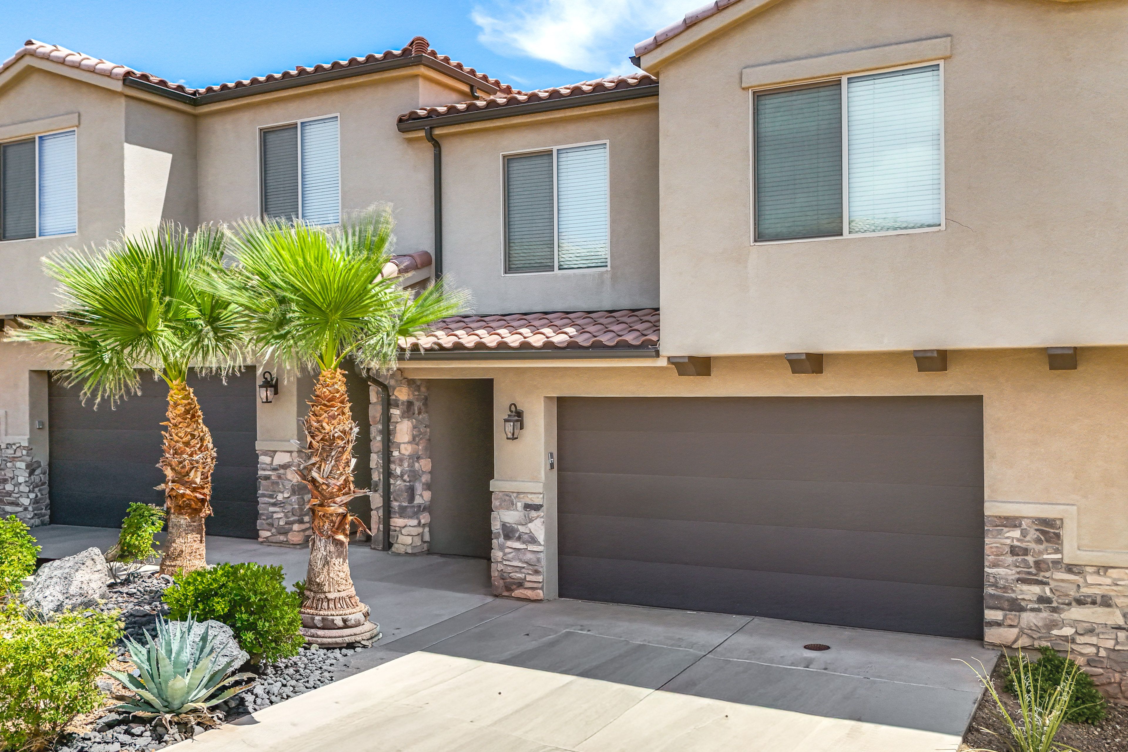 Property Exterior | Private Patio w/ Hot Tub