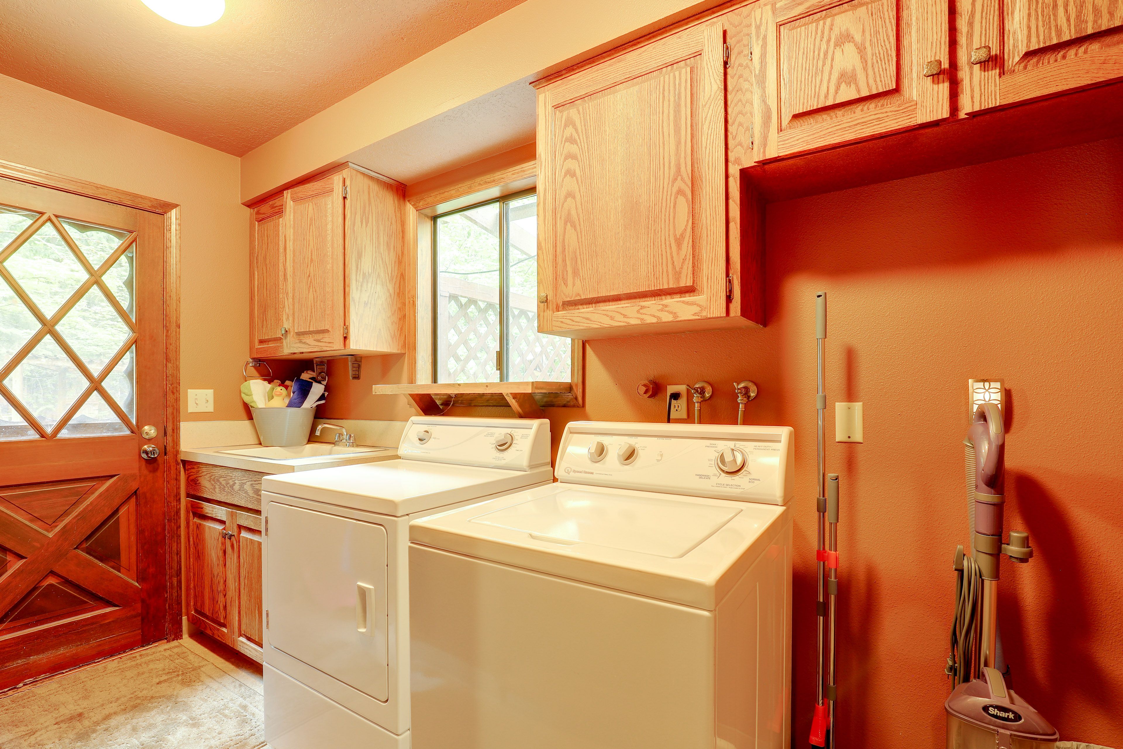 Washer & Dryer | Mudroom Storage | 1st Floor