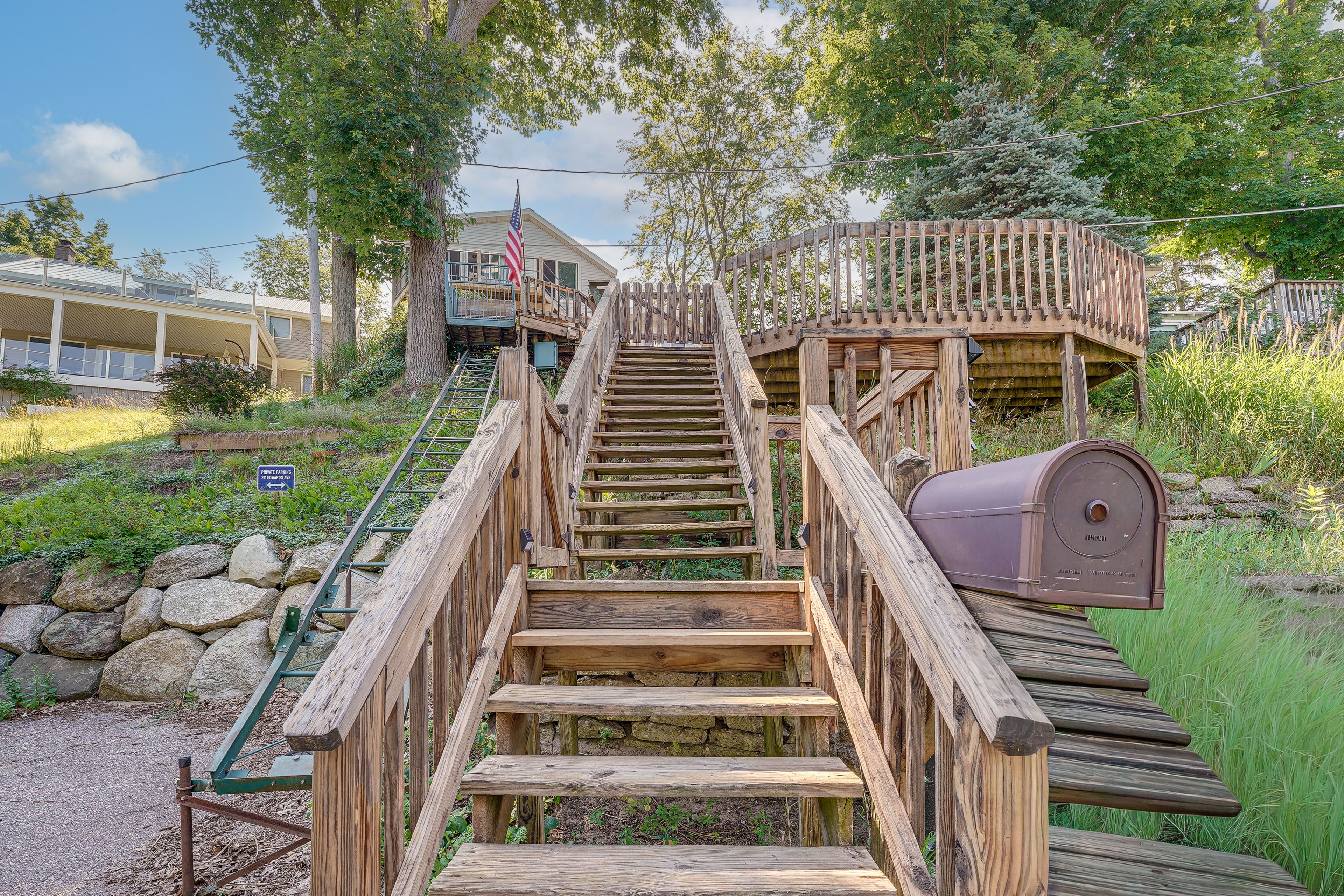 Stairs to Access