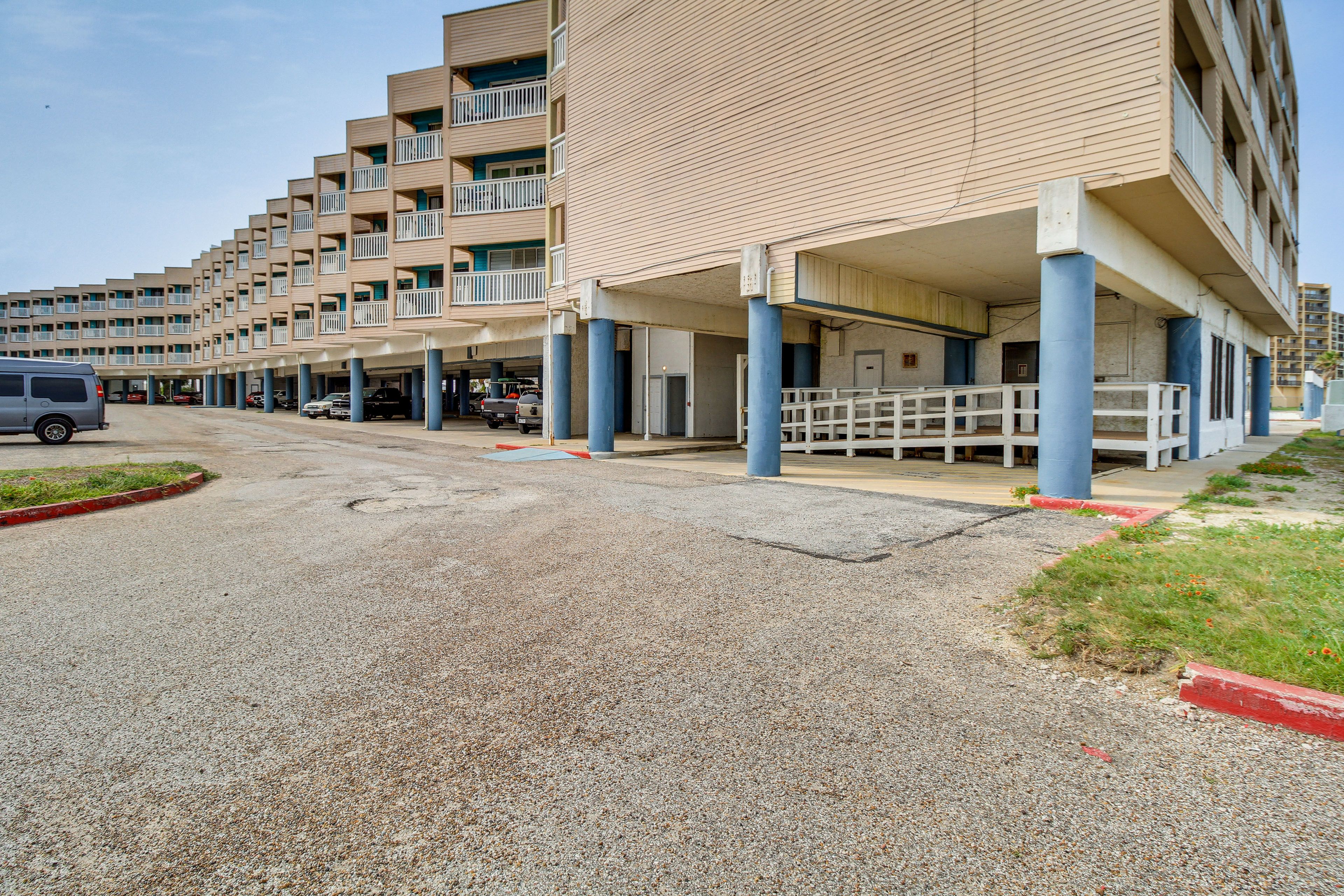 Paid Parking ($20 Fee, Paid On-Site) | Community Parking Lot (2 Vehicles)