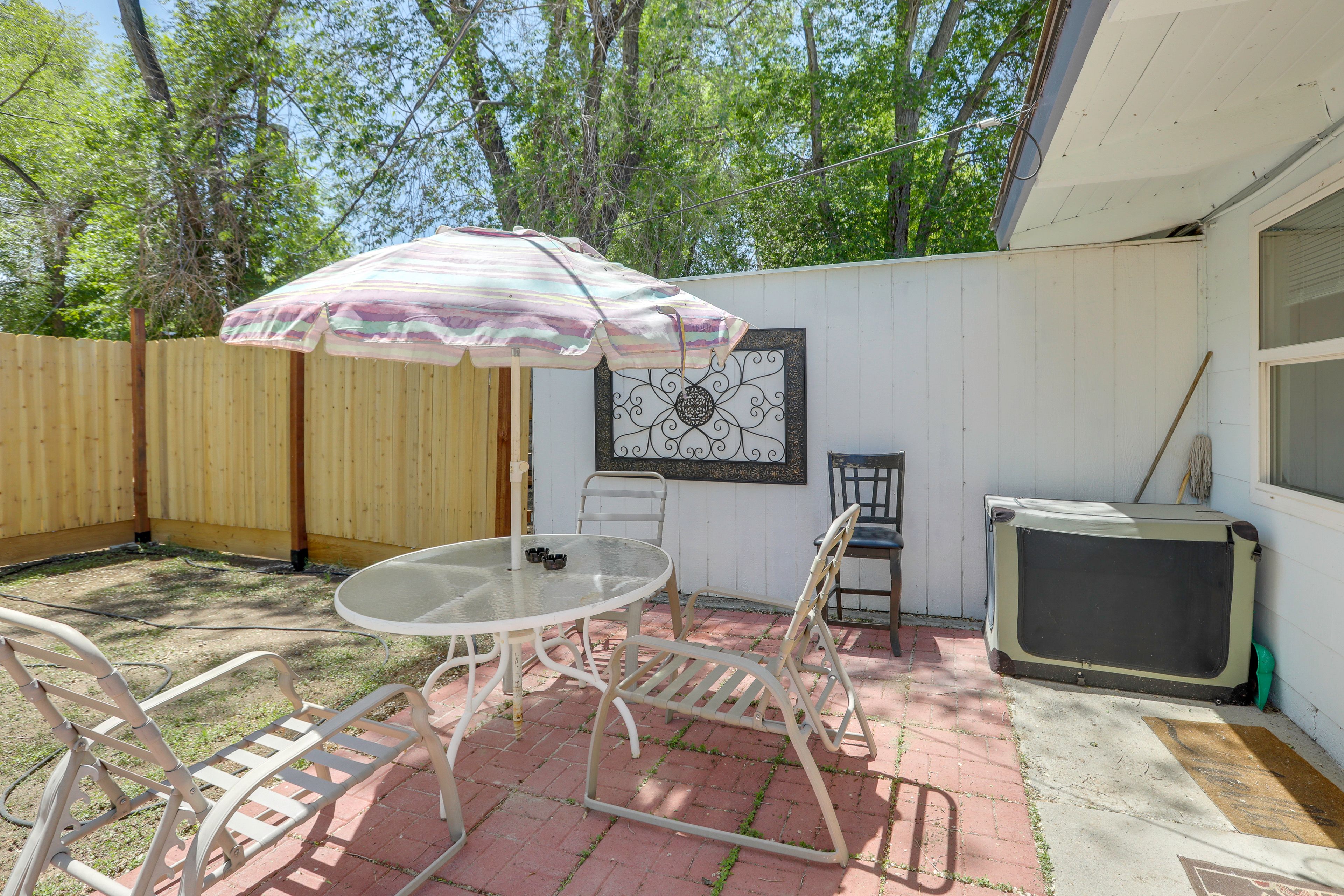 Fenced Backyard