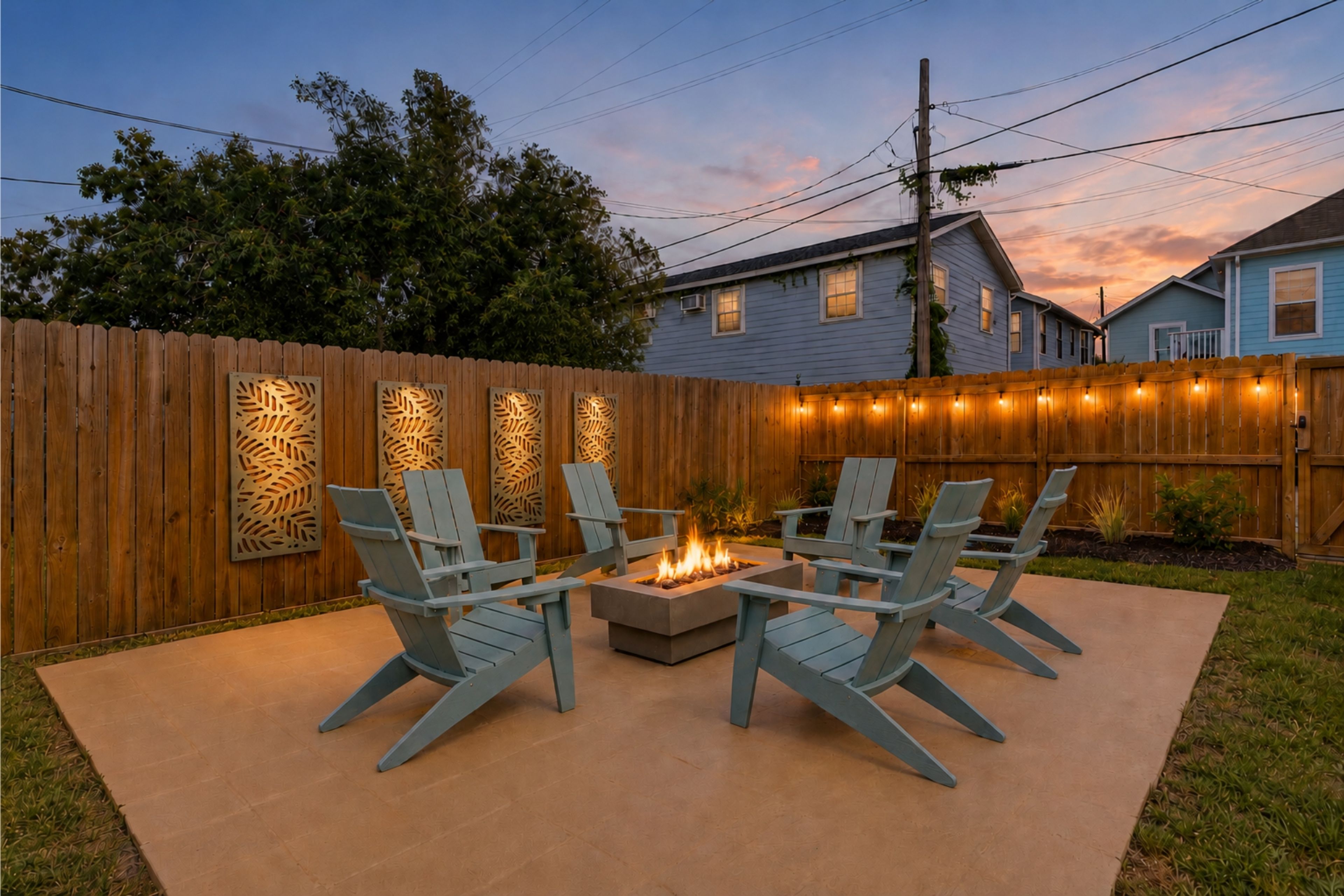 Fire Pit Area