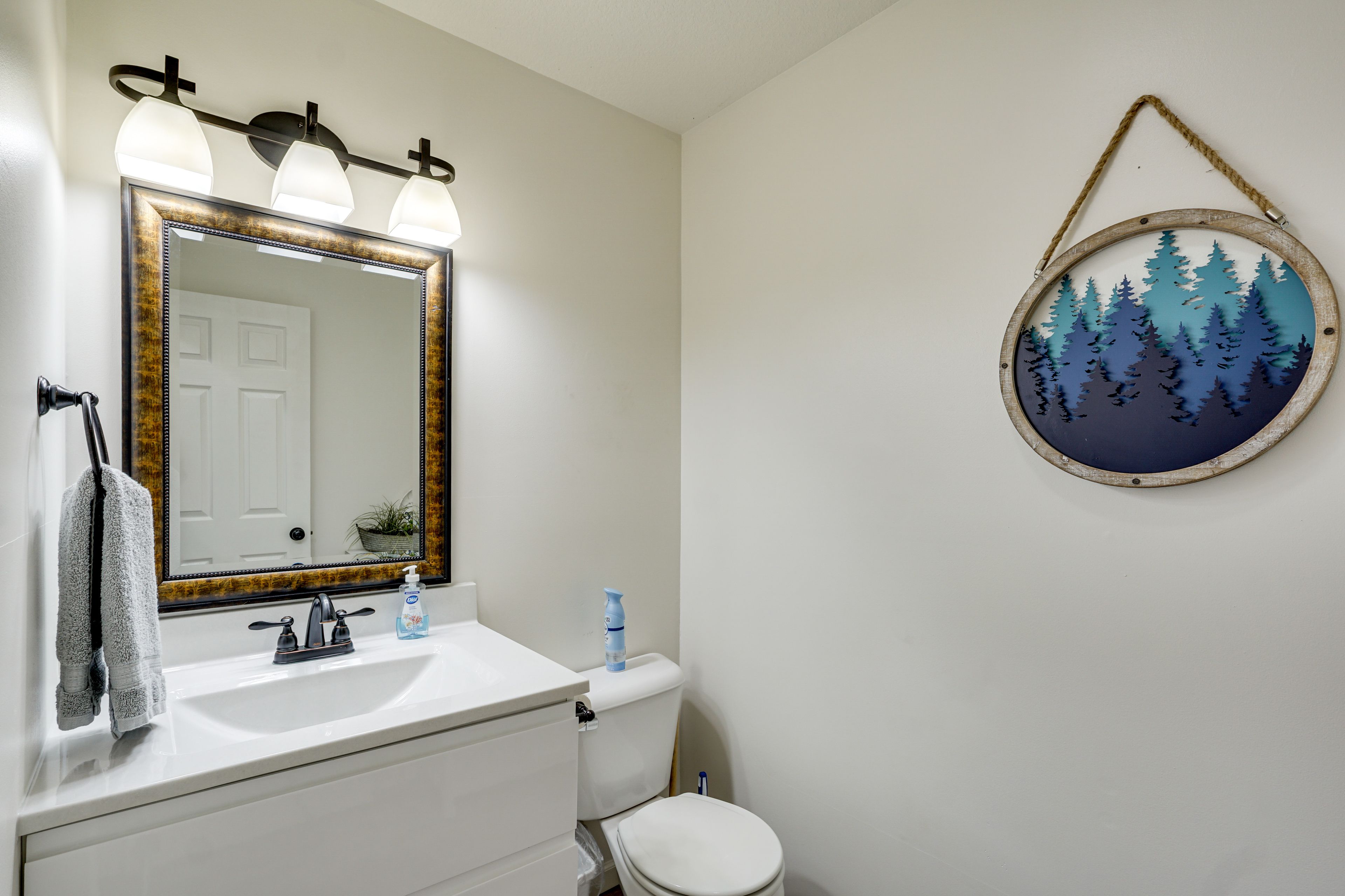 Half Bathroom | Townhome 1