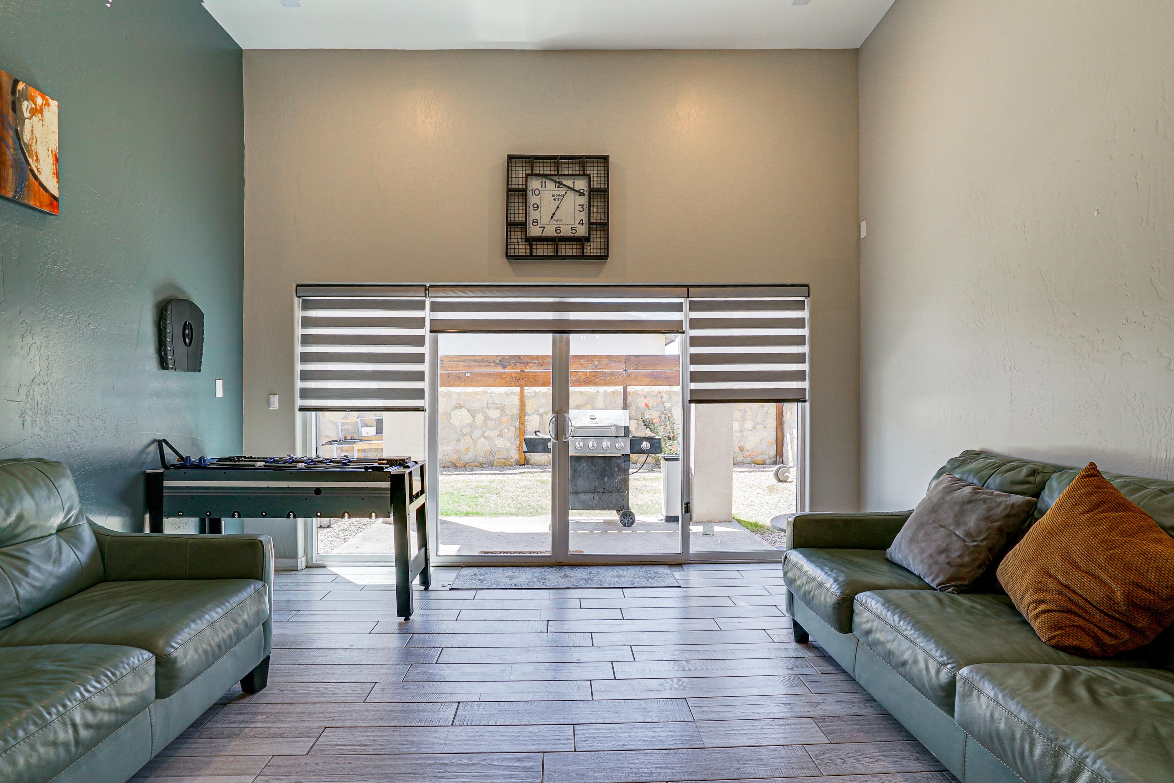 Living Area | Foosball Table