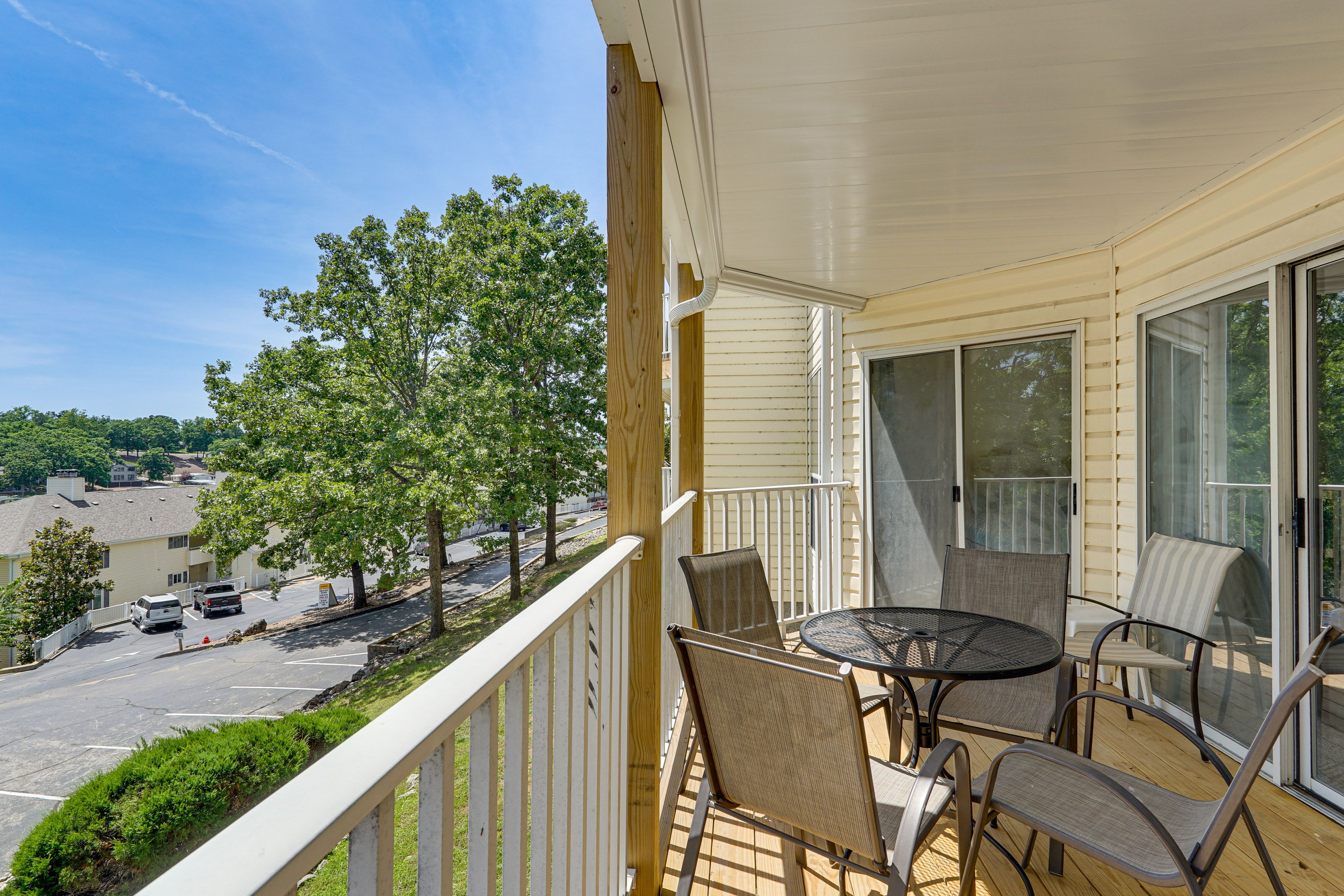 Private Balcony | Access via Living Room