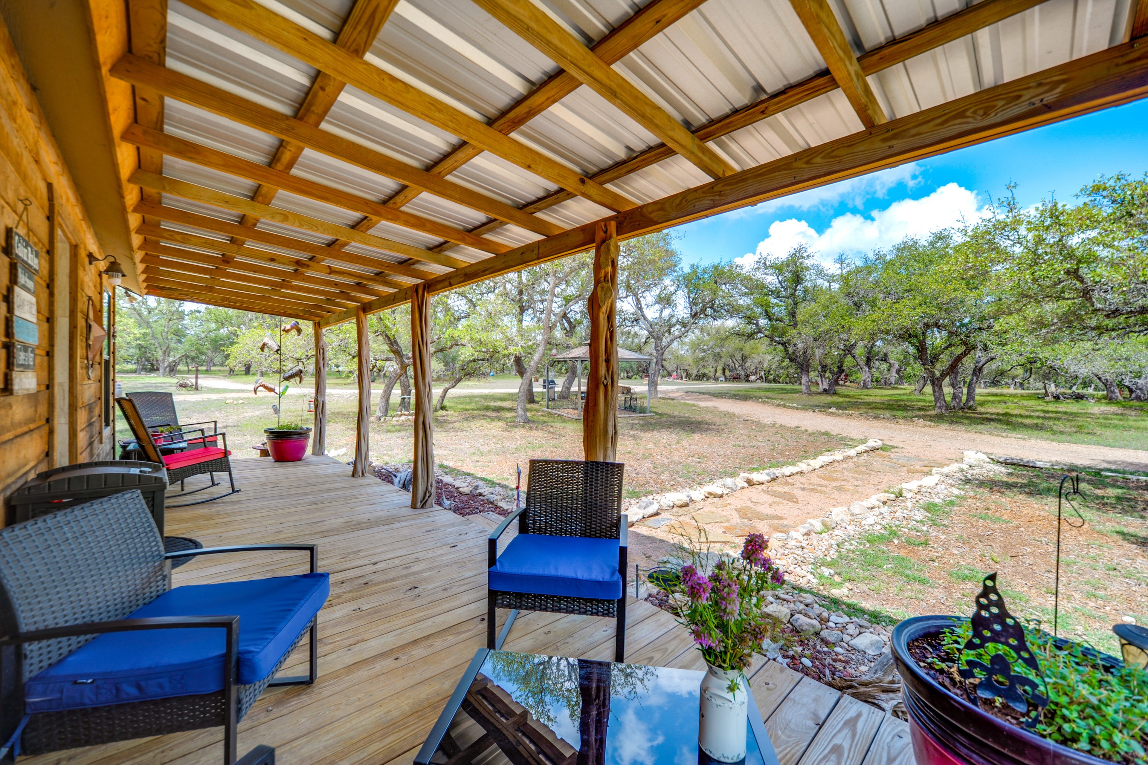 Cabin 1 | Covered Porch