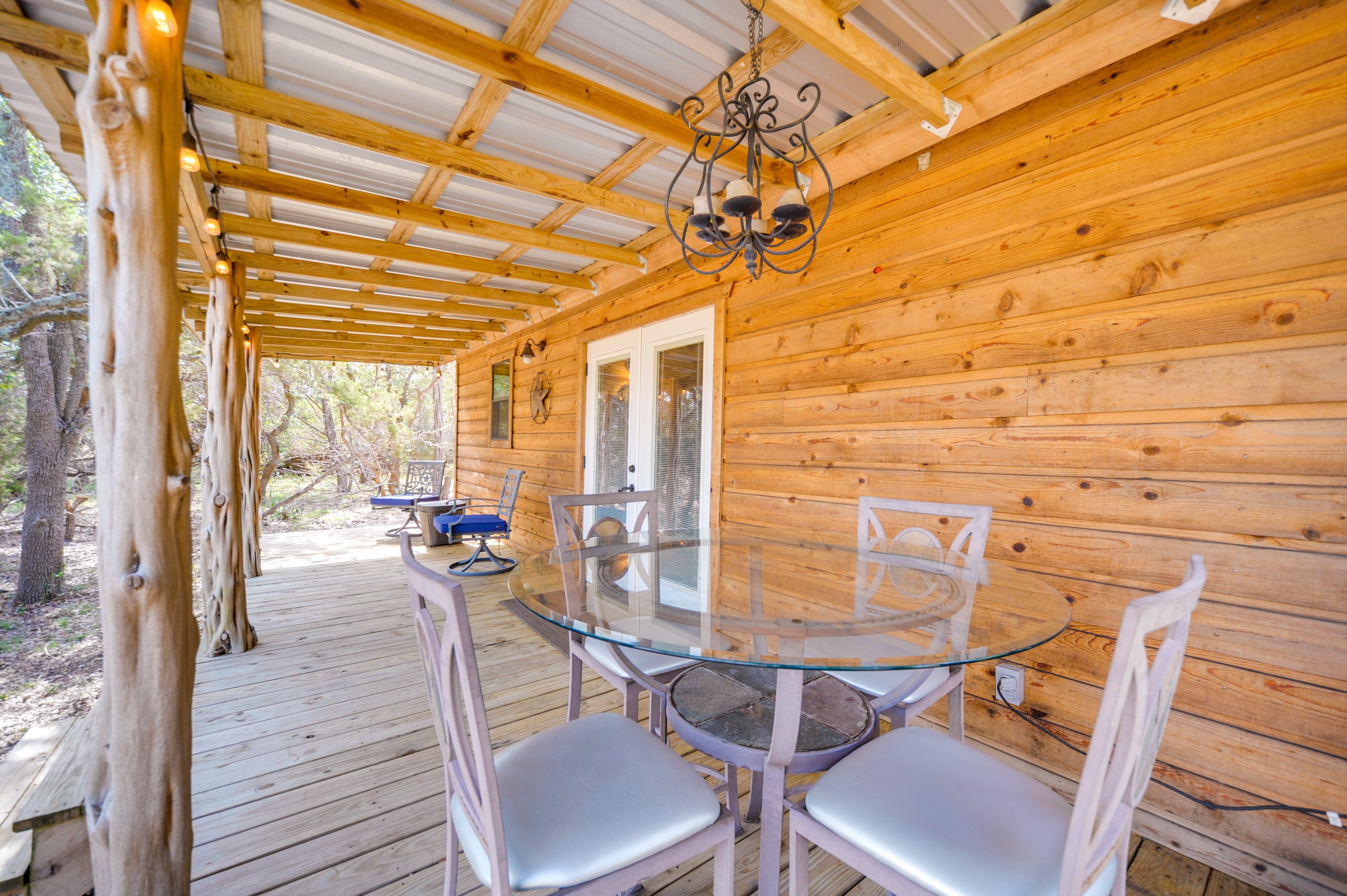 Cabin 2 | Covered Porch