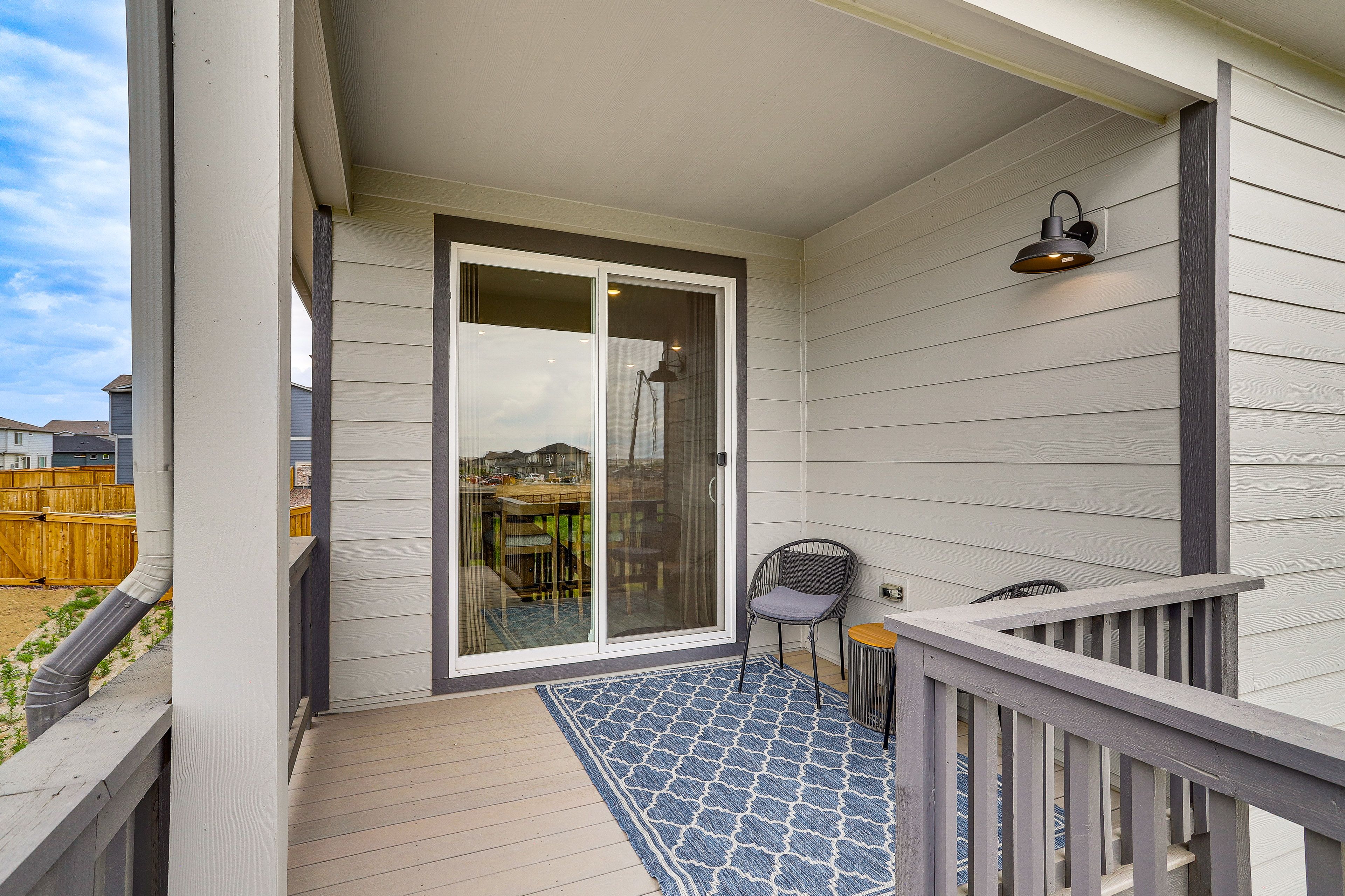 Covered Deck | Outdoor Seating