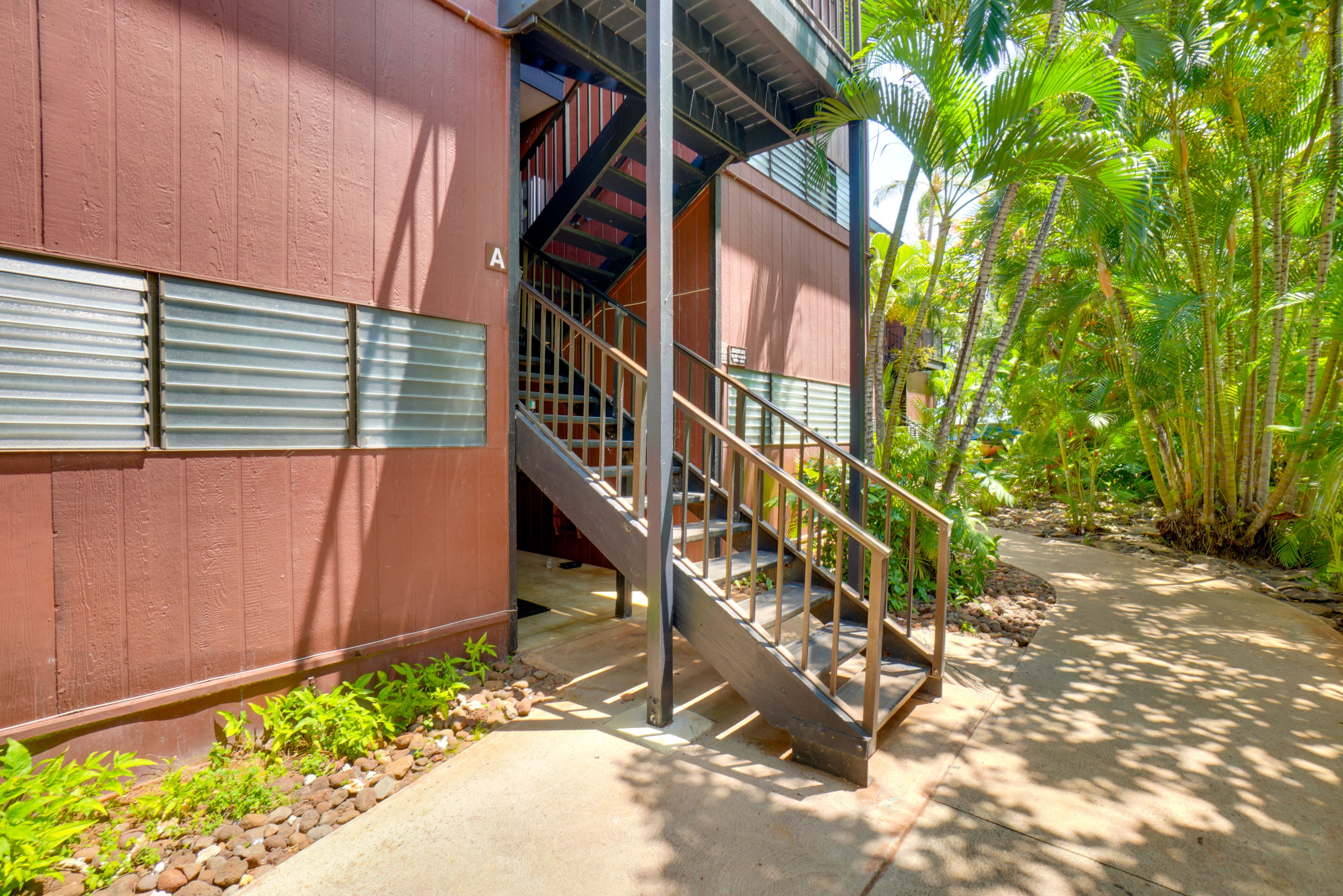 Stairs to Access Condo