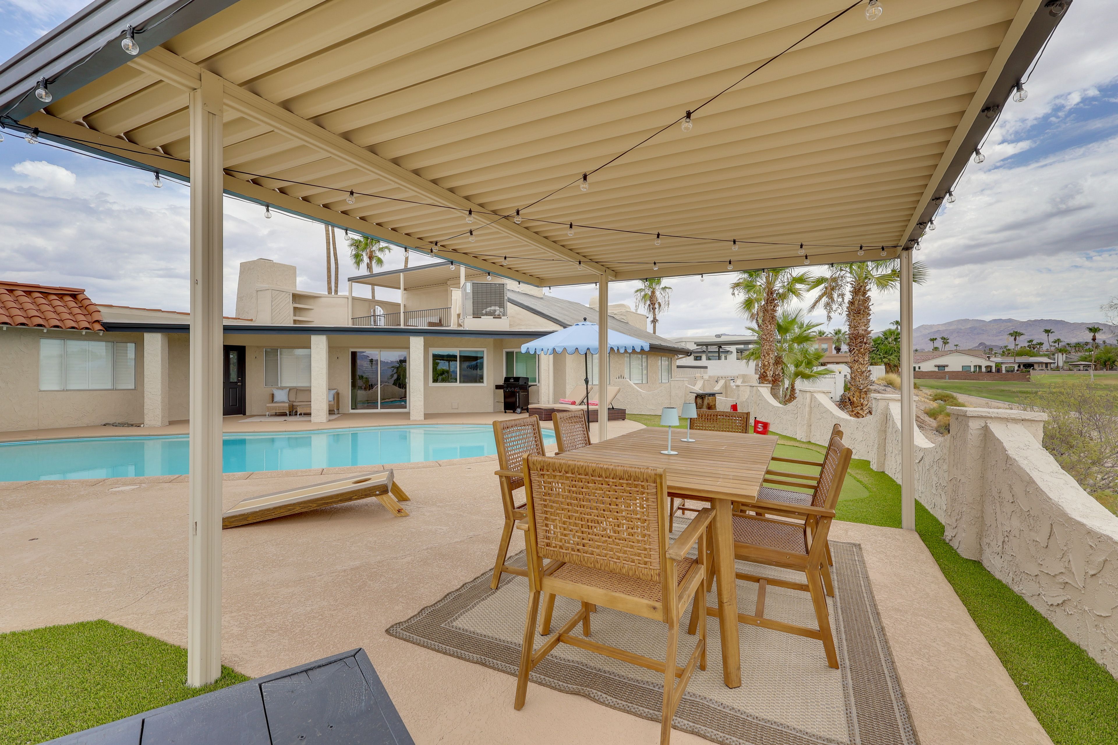 Covered Dining Area
