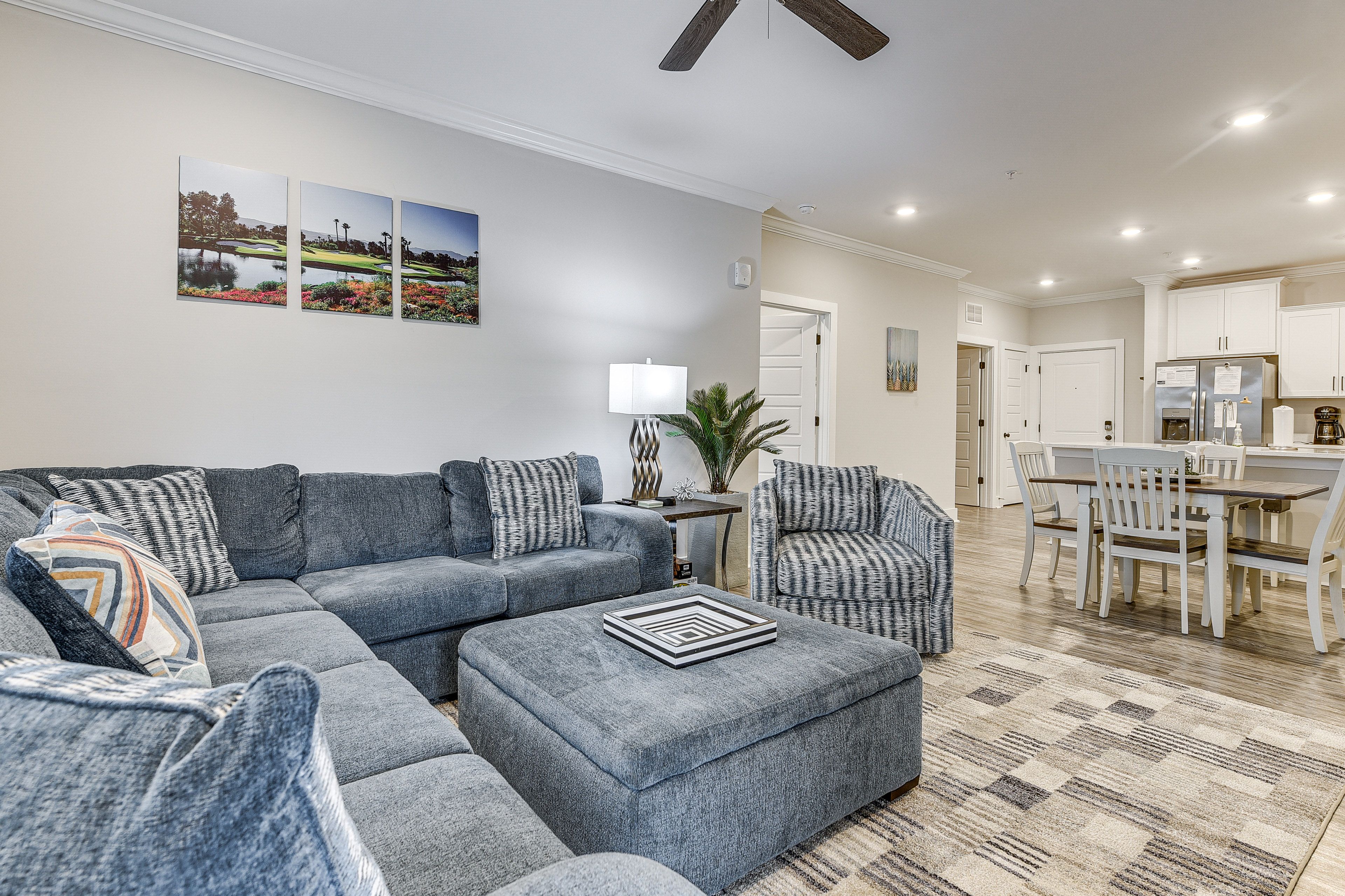 Calabash Vacation Rental | 3BR | 2BA | 1,300 Sq Ft | Threshold Step to Enter