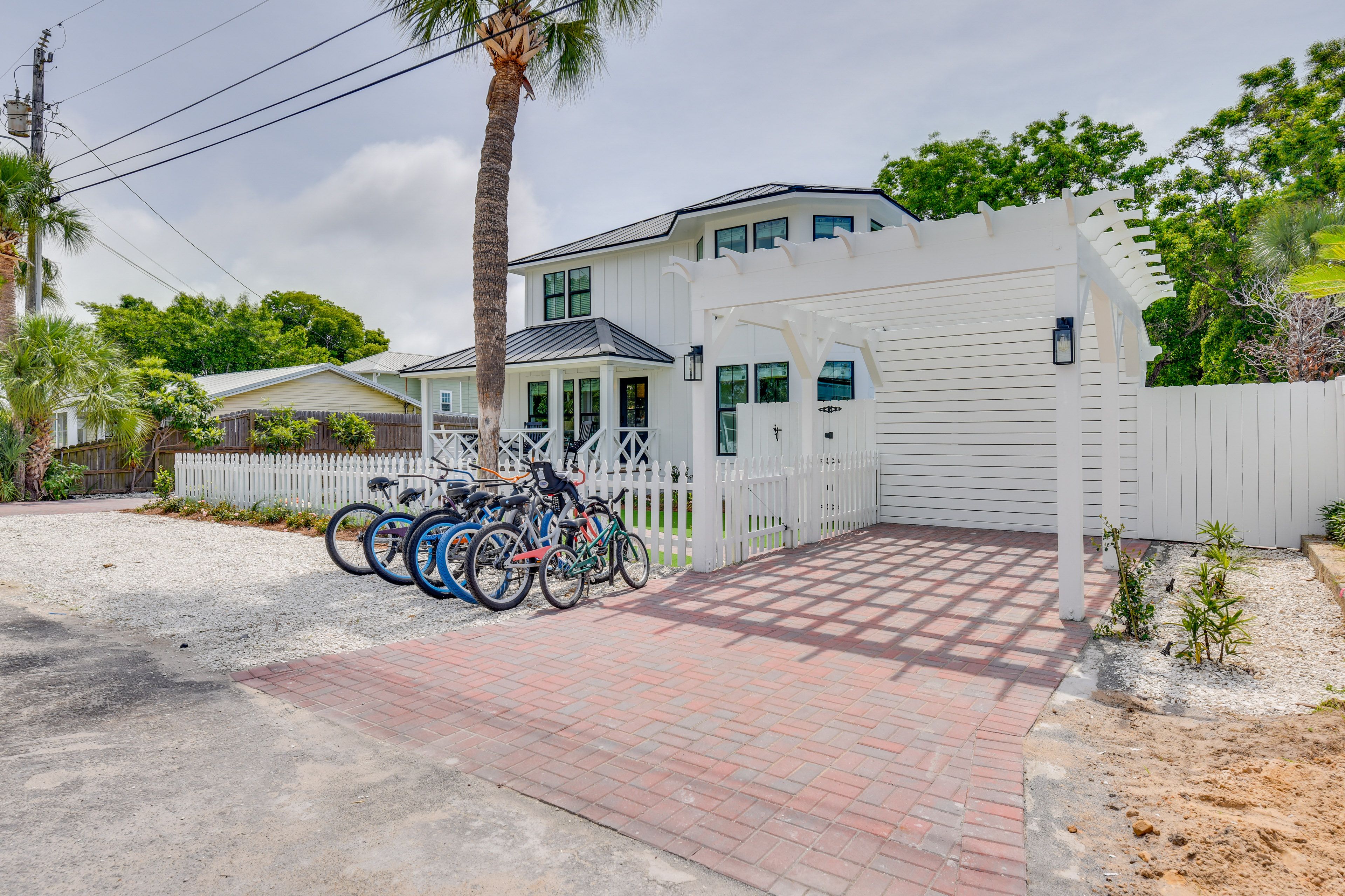 Main House Exterior | Semi-Covered Parking (2-3 Vehicles) | Free Street Parking