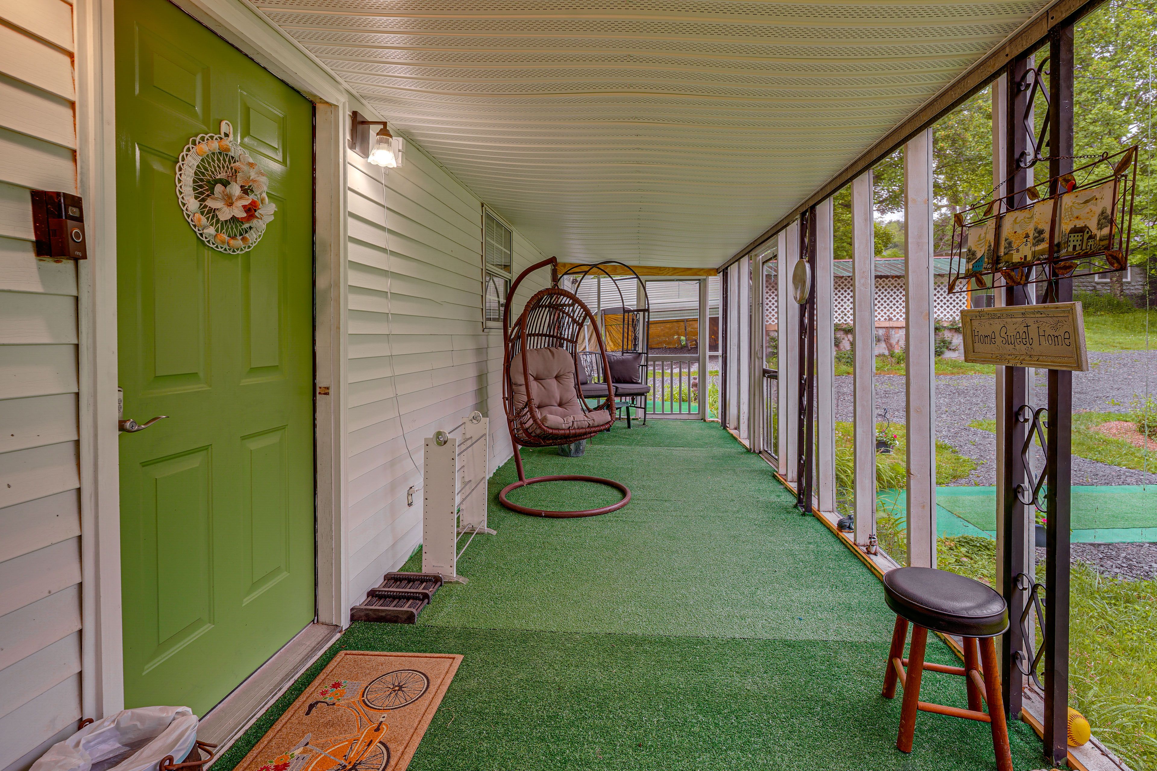 Enclosed Porch | Front Entrance