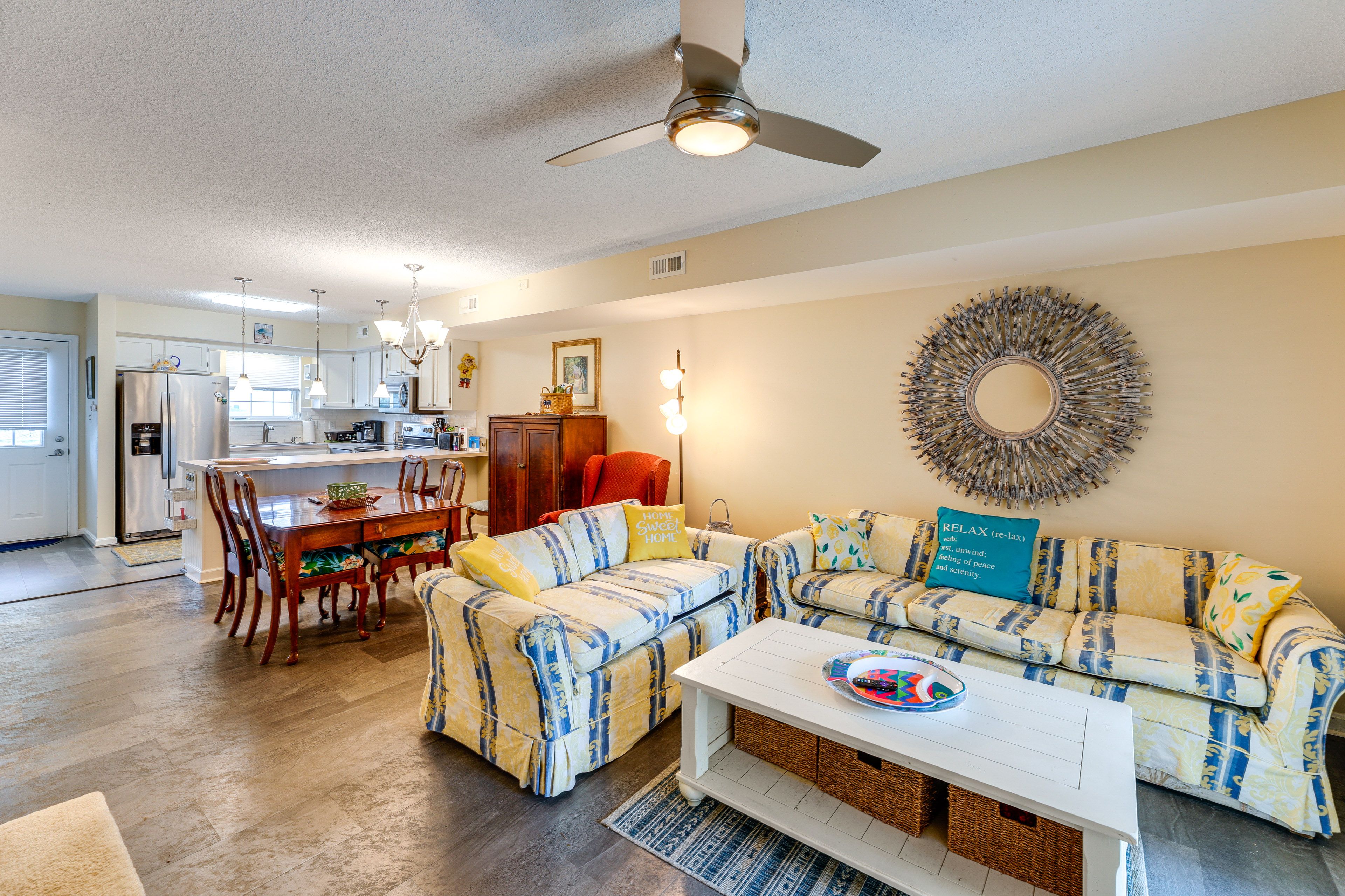 Frankford Vacation Rental | 2BR | 1.5BA | 1,200 Sq Ft