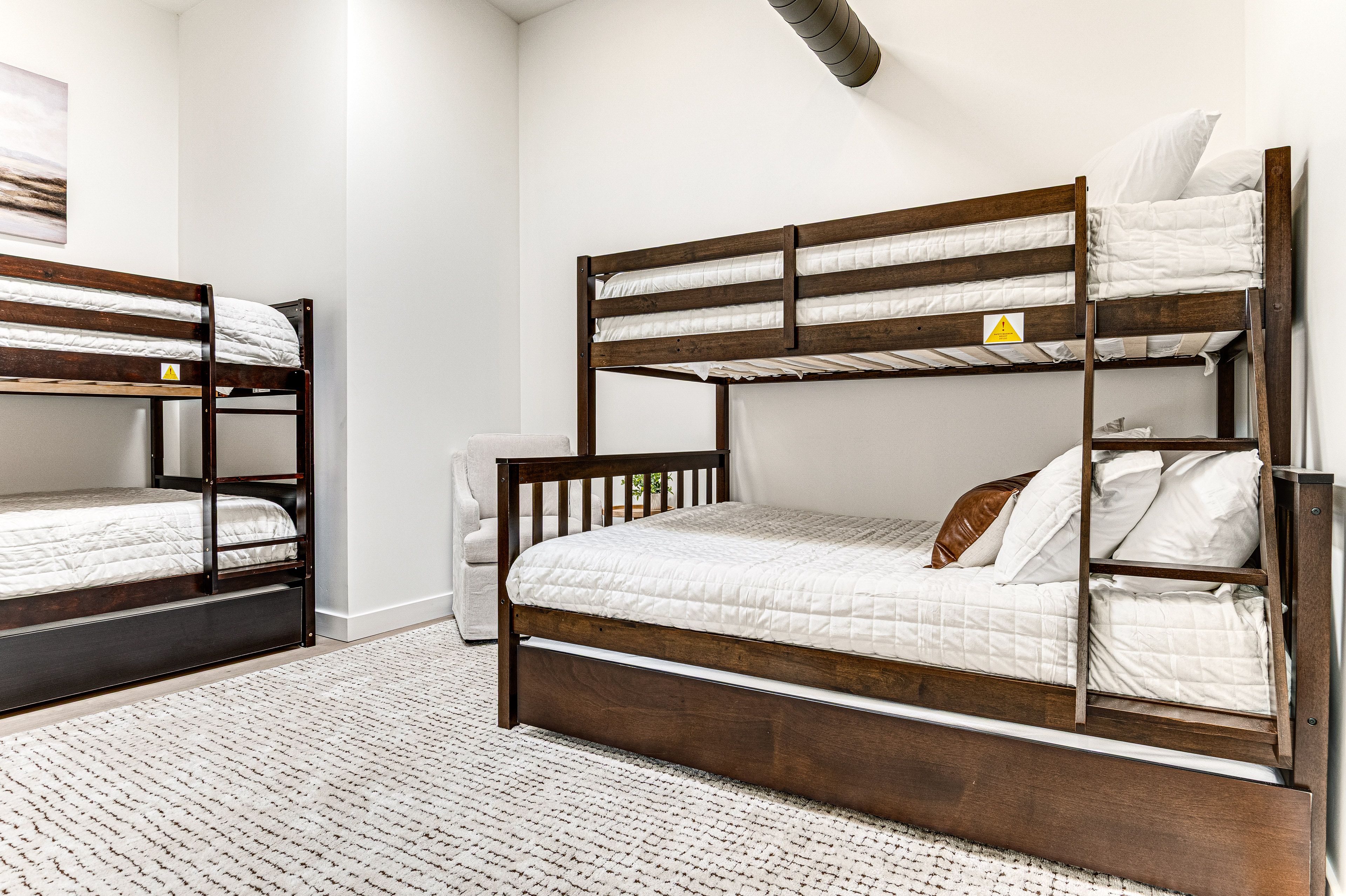 Bedroom 2 | Queen Bunk Bed w/ Twin Trundle | Twin/Queen Bunk Bed w/ Twin Trundle