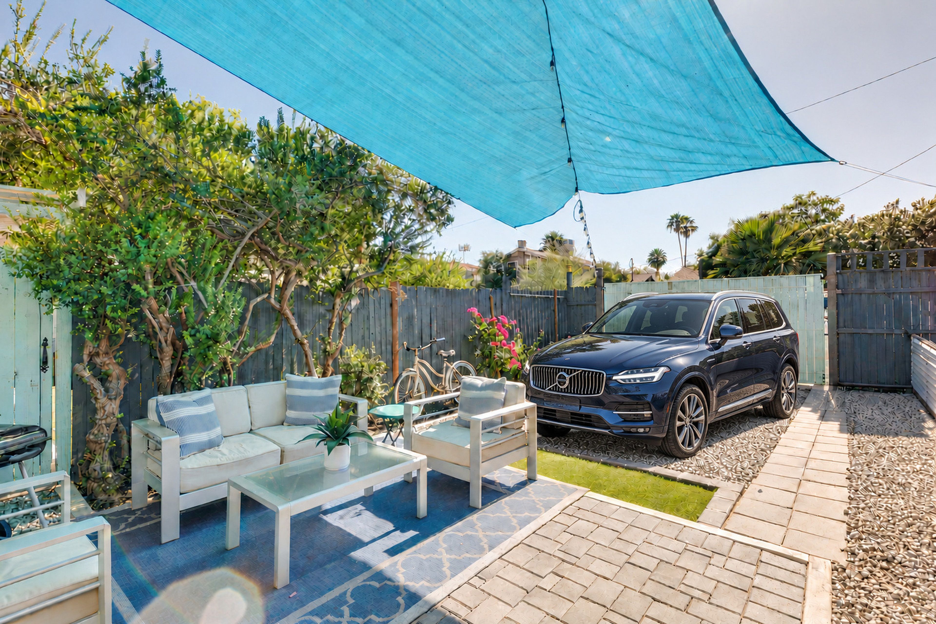 Private Covered Patio