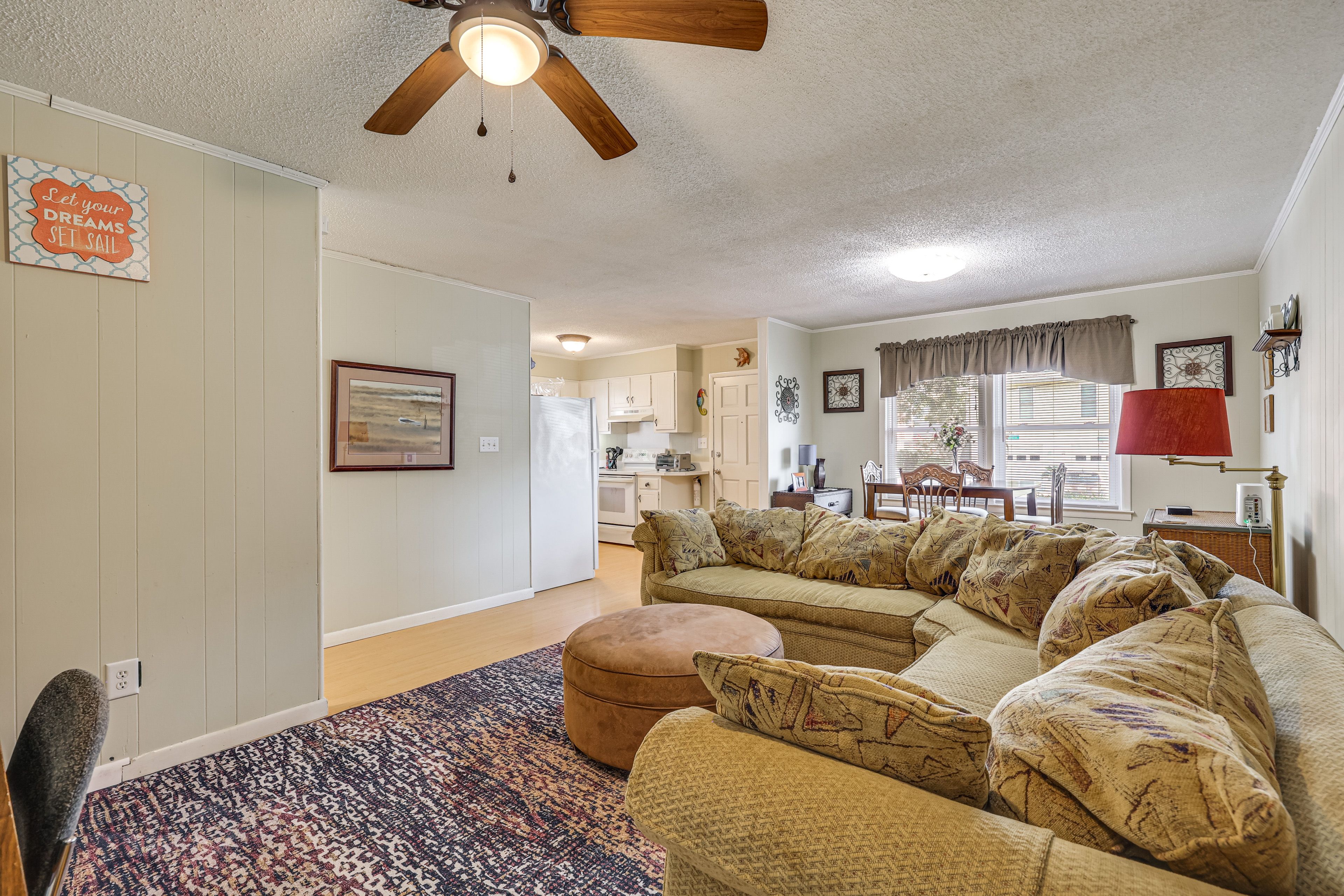 Carolina Beach Vacation Rental | 2BR | 1BA | 900 Sq Ft | 6 Steps to Enter