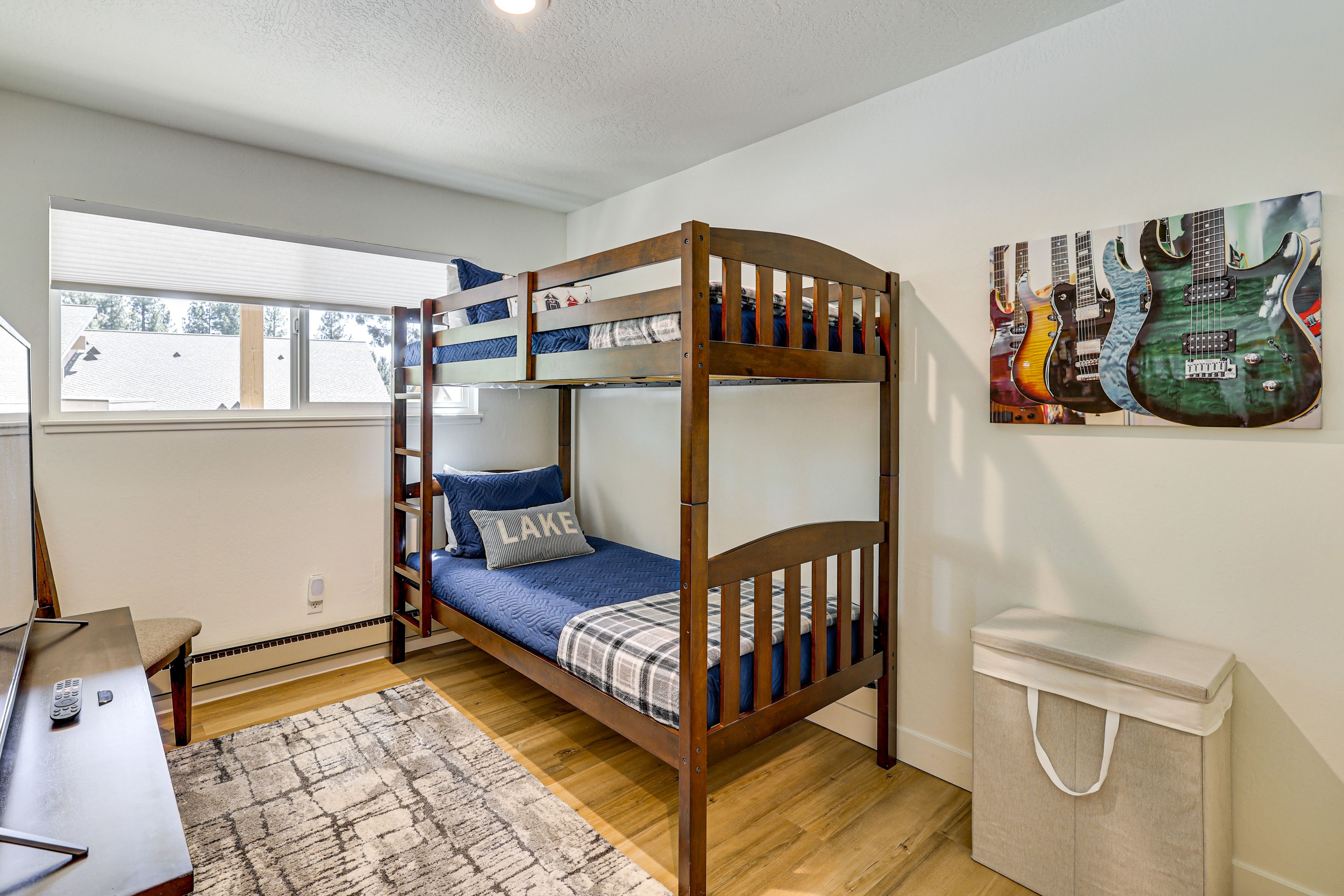 Bedroom 3 | Twin Bunk Bed | Basement Floor