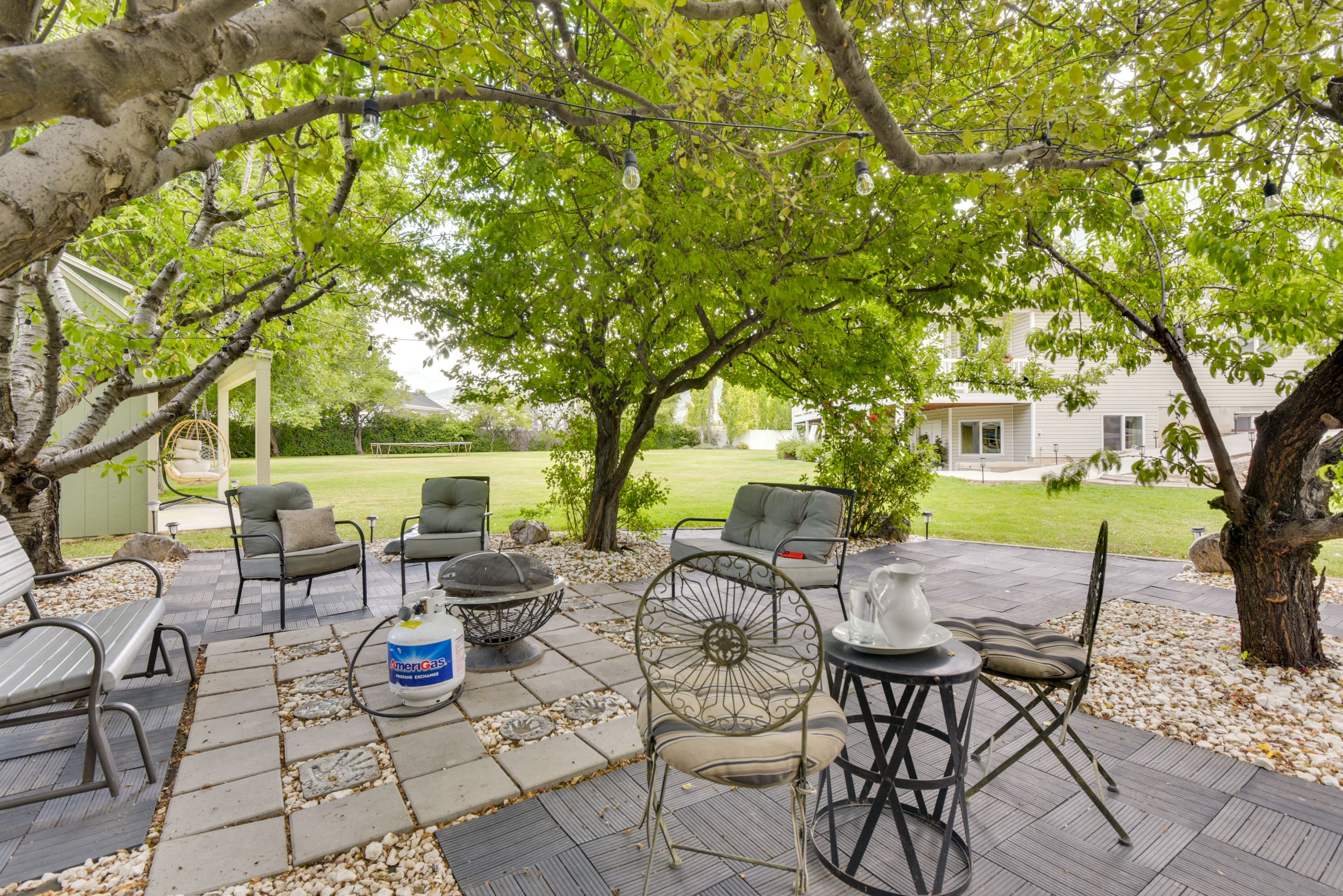 Shaded Patio | Fire Pit | Spacious Shared Yard