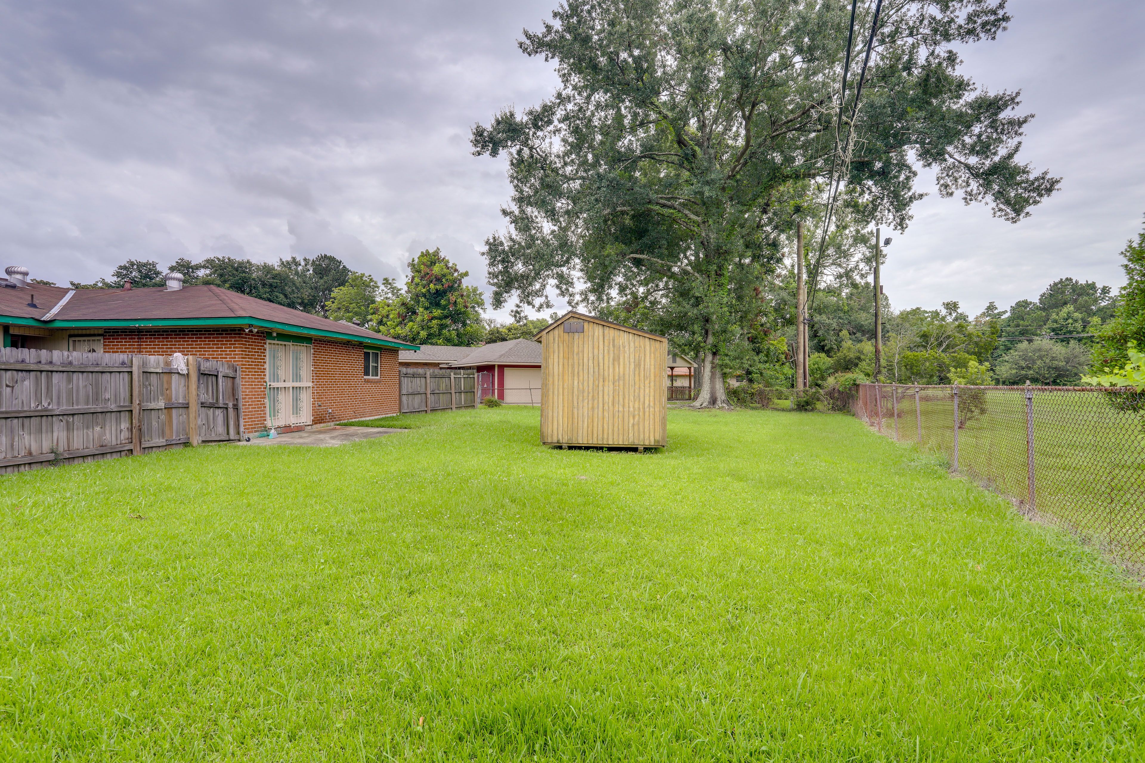 Fenced-In Yard