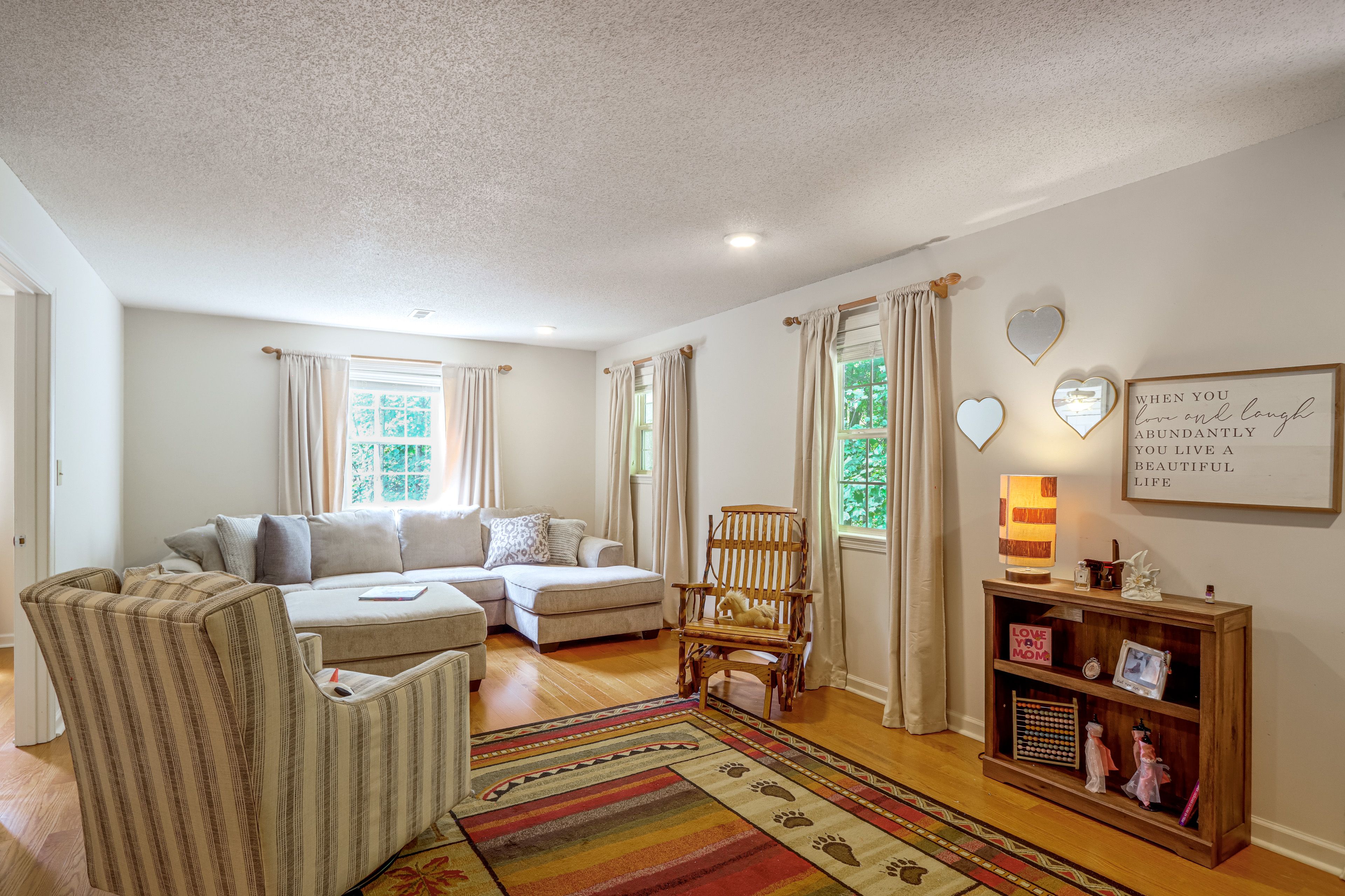 Upper-Level Living Area