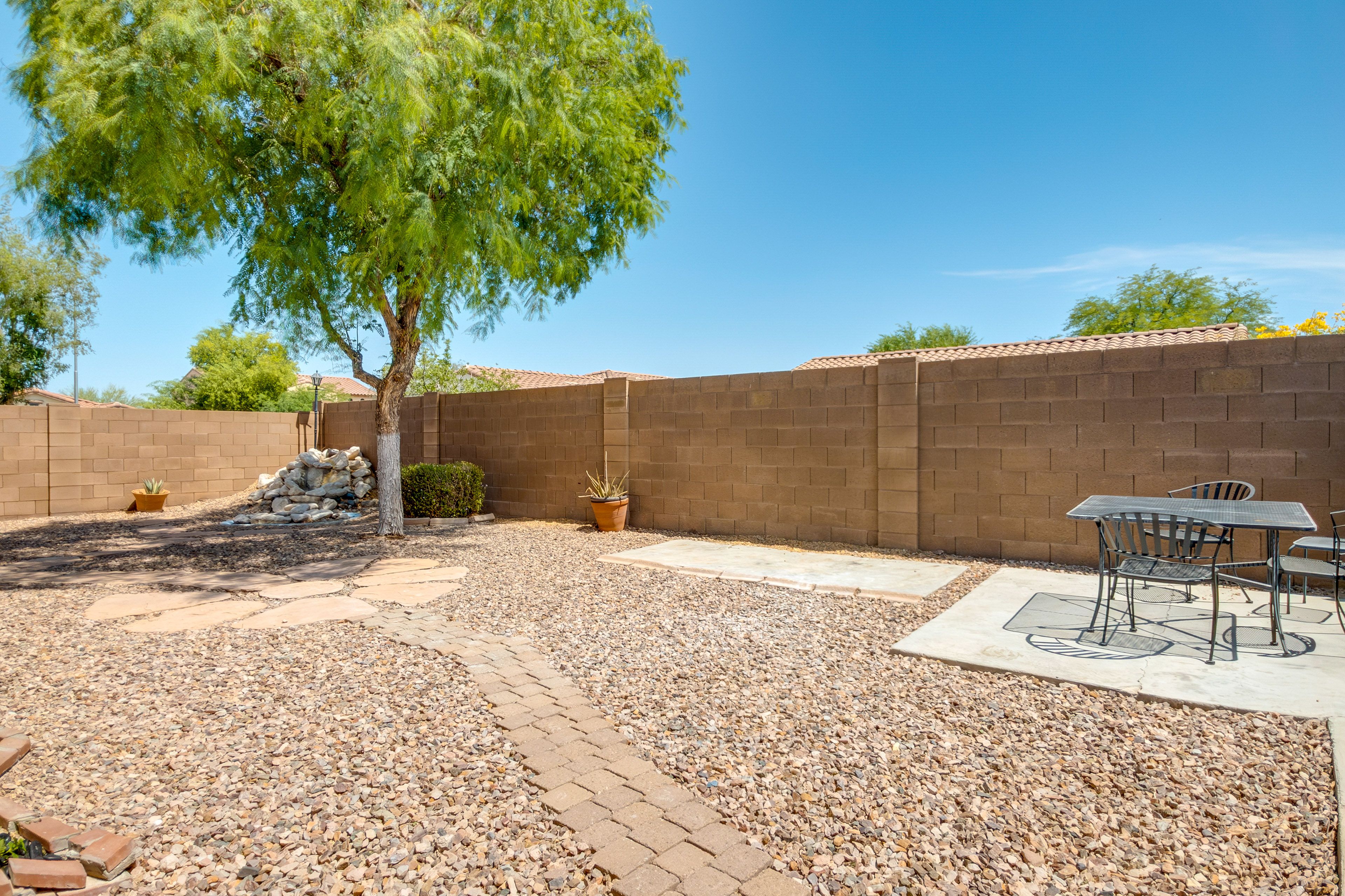 Private Backyard