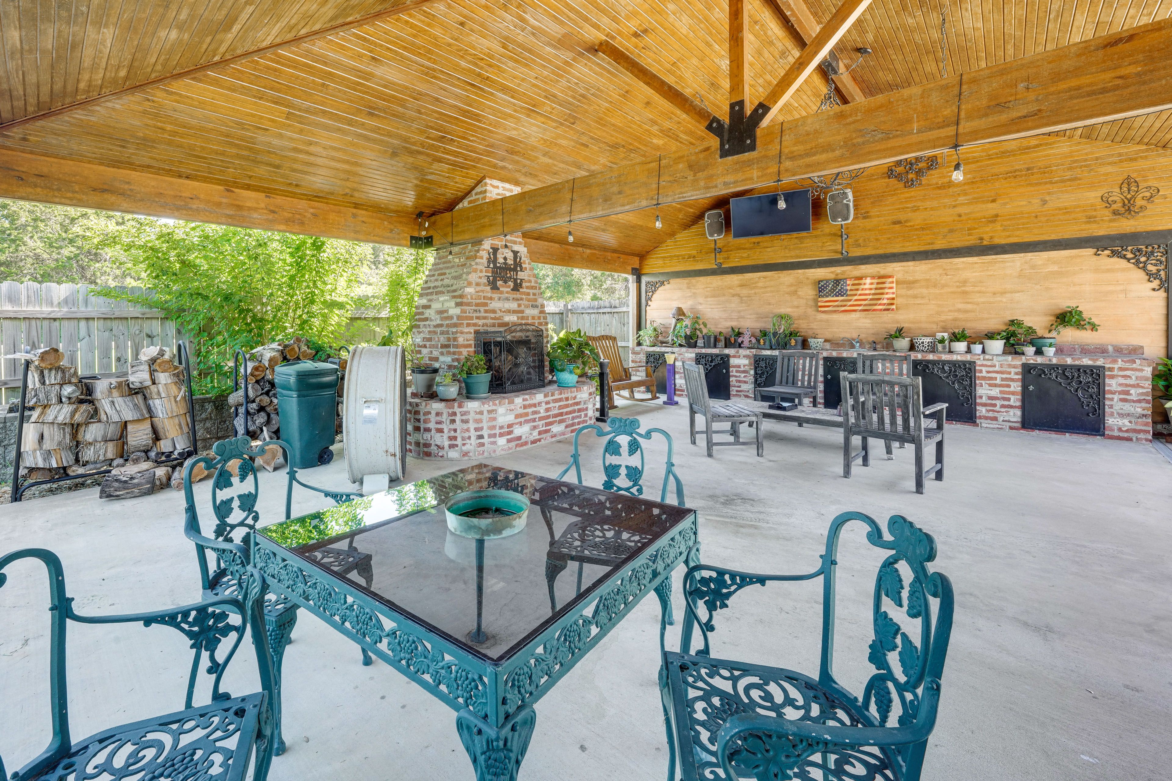 Shared BBQ Area