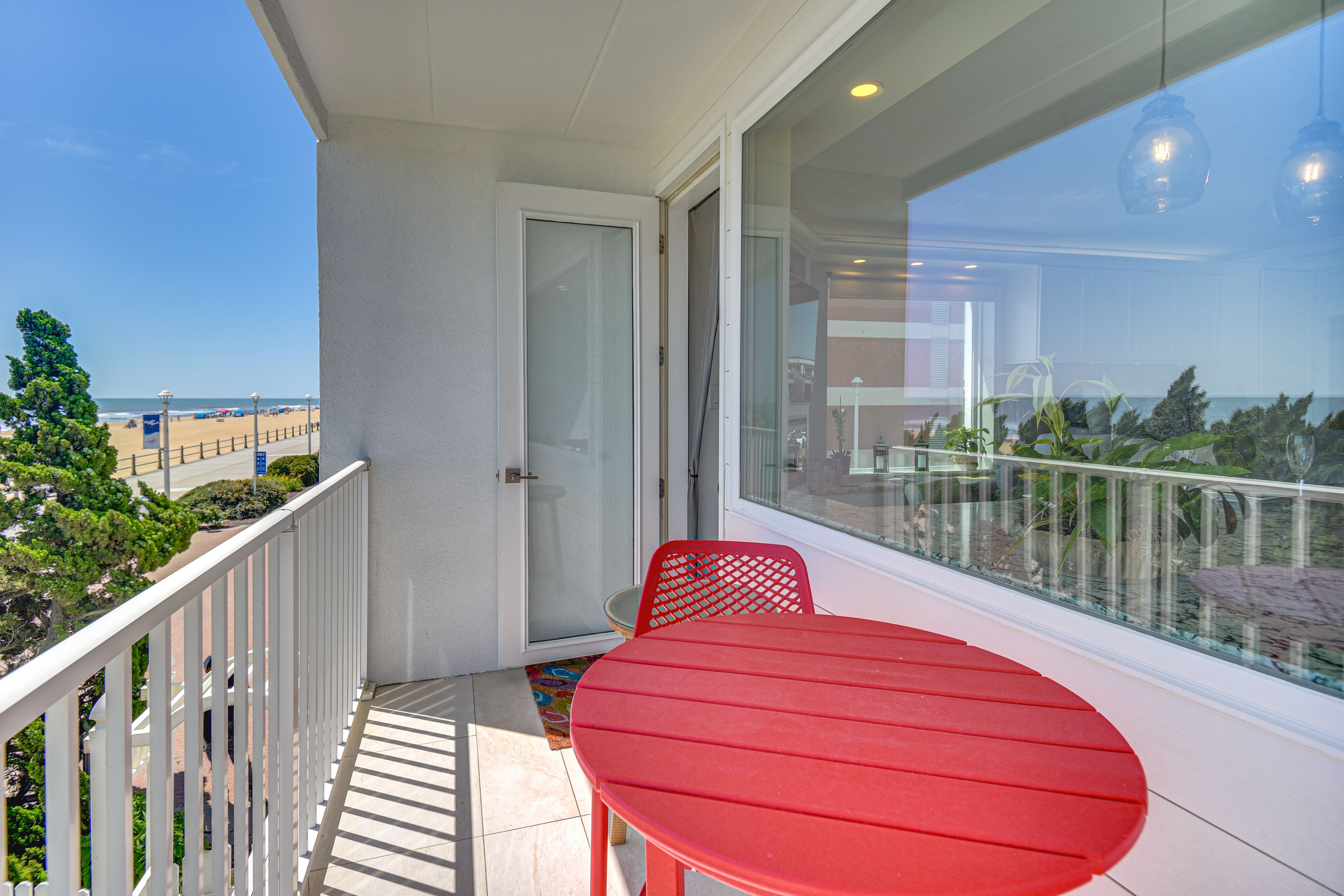 Private Balcony | Beach Views