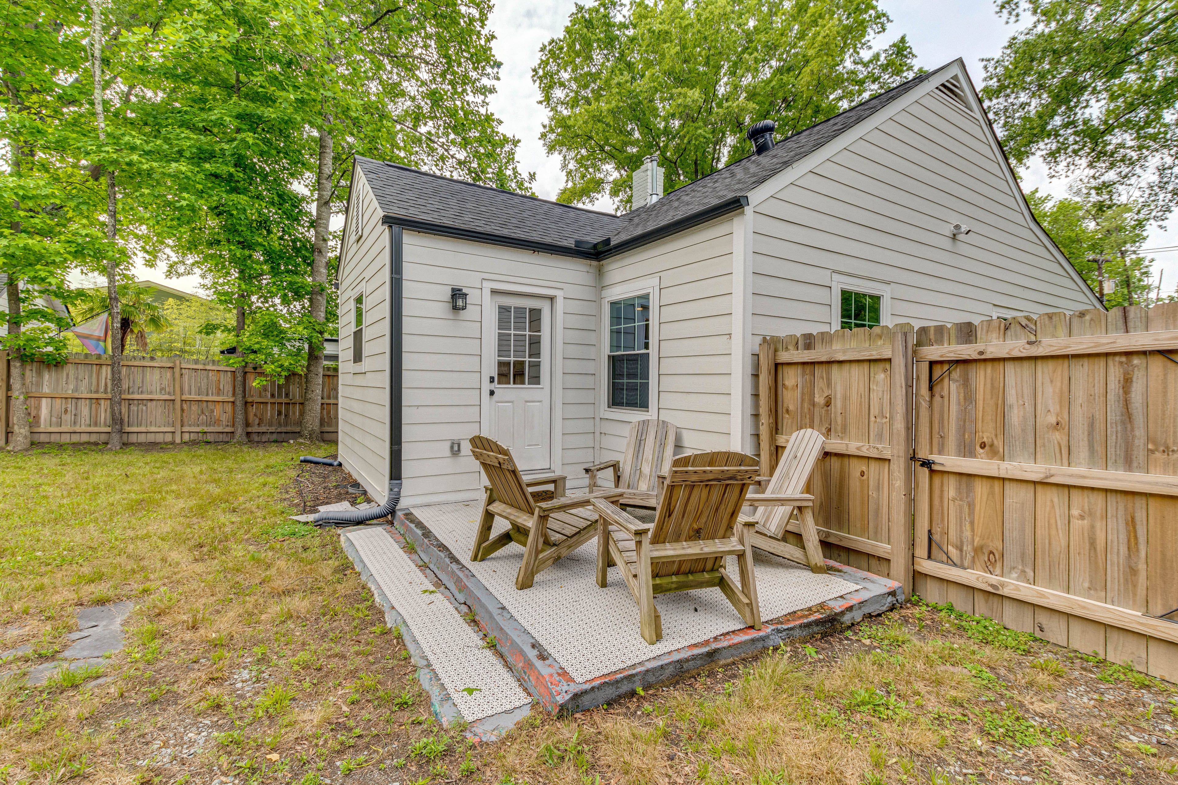 Furnished Patio | Fenced Backyard