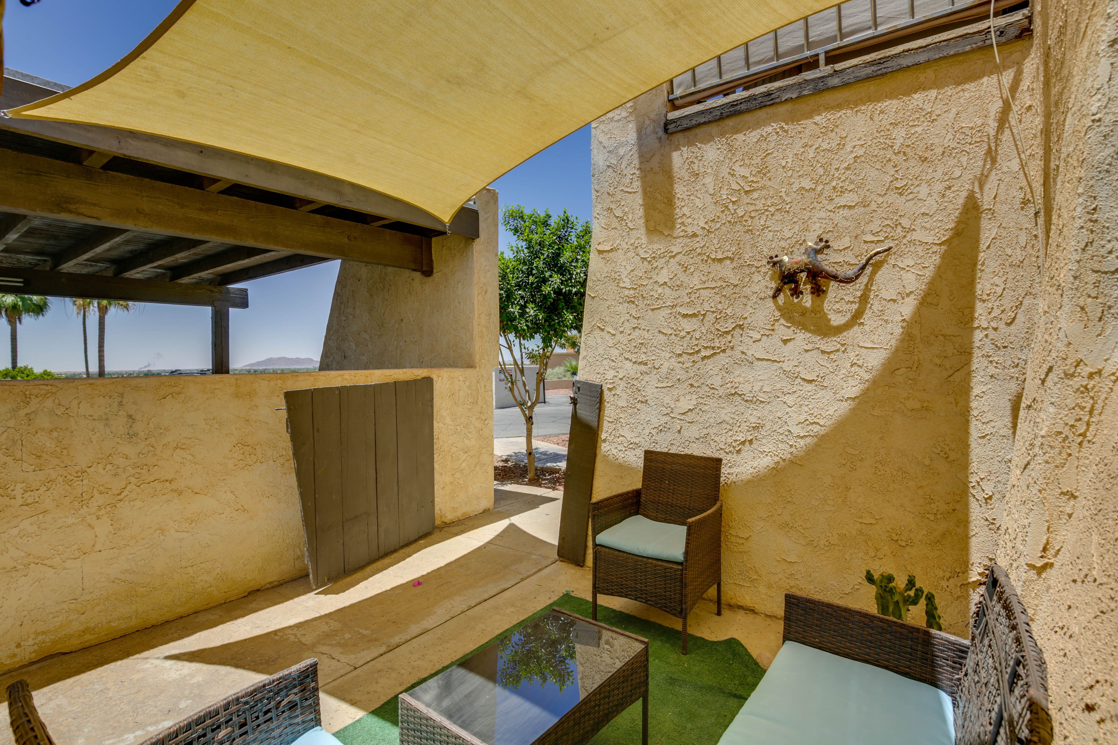 Furnished Patio | Gas Grill