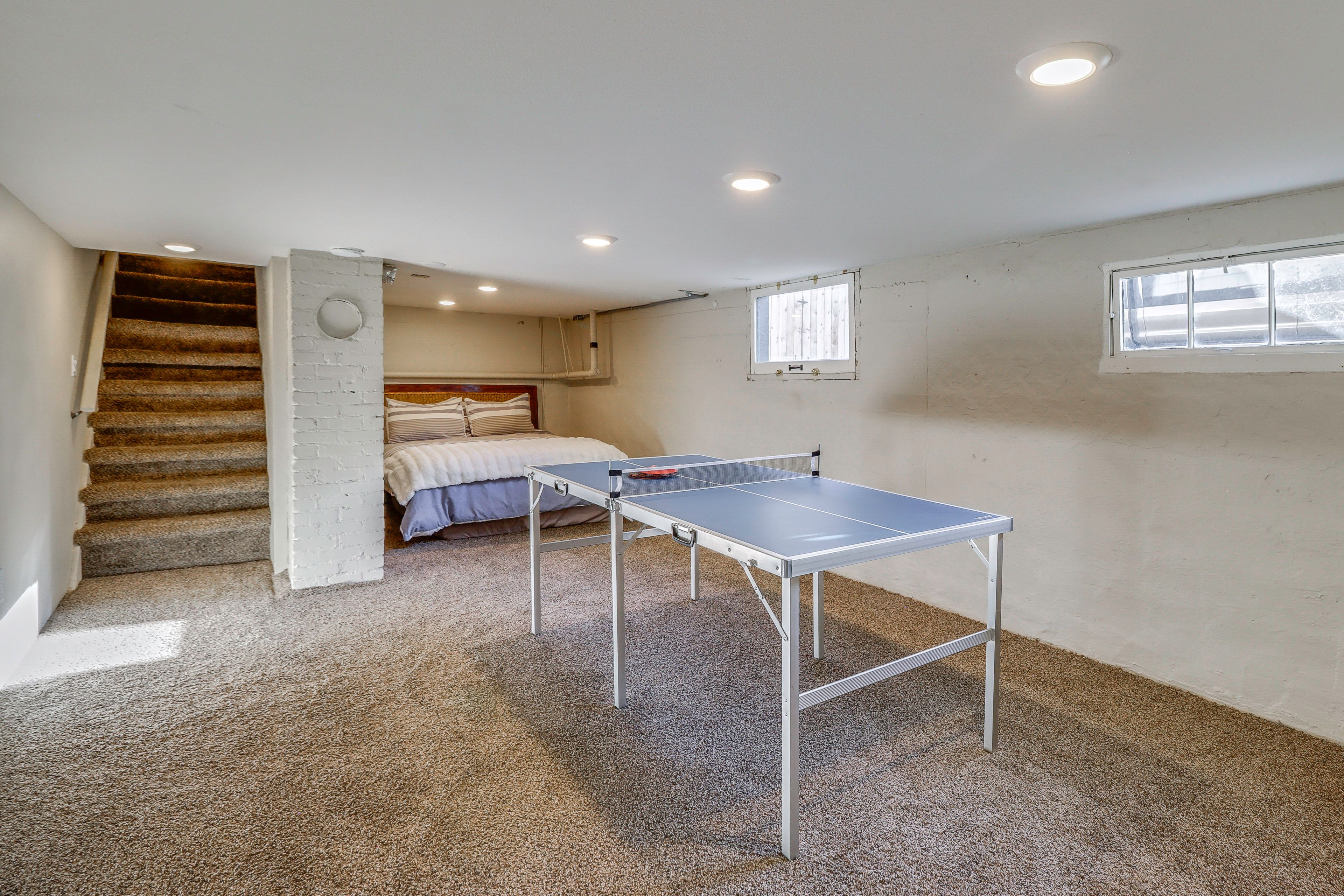 Basement | King Bed | Lower Level