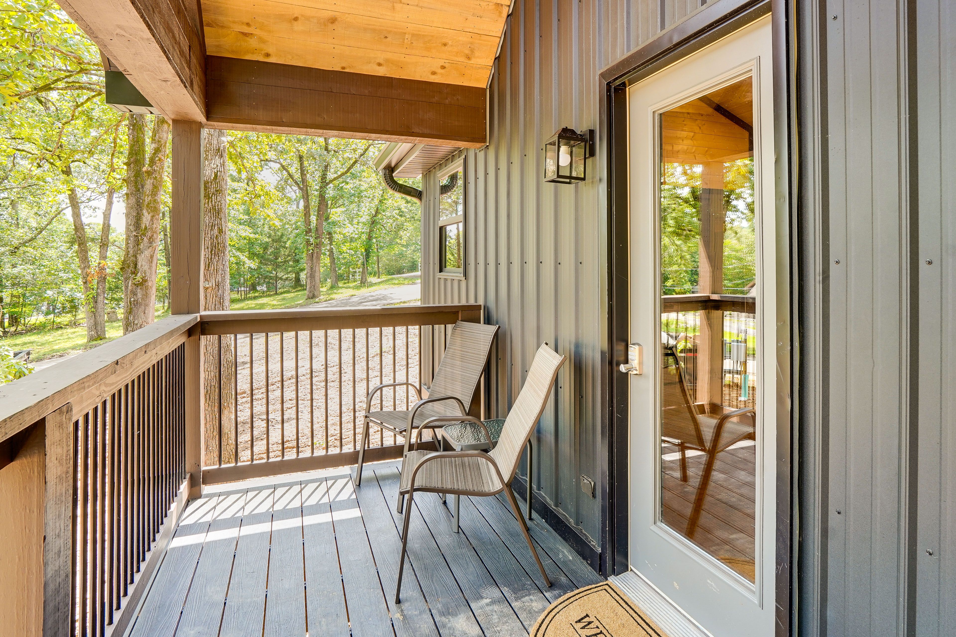 Covered Deck | Lake Views