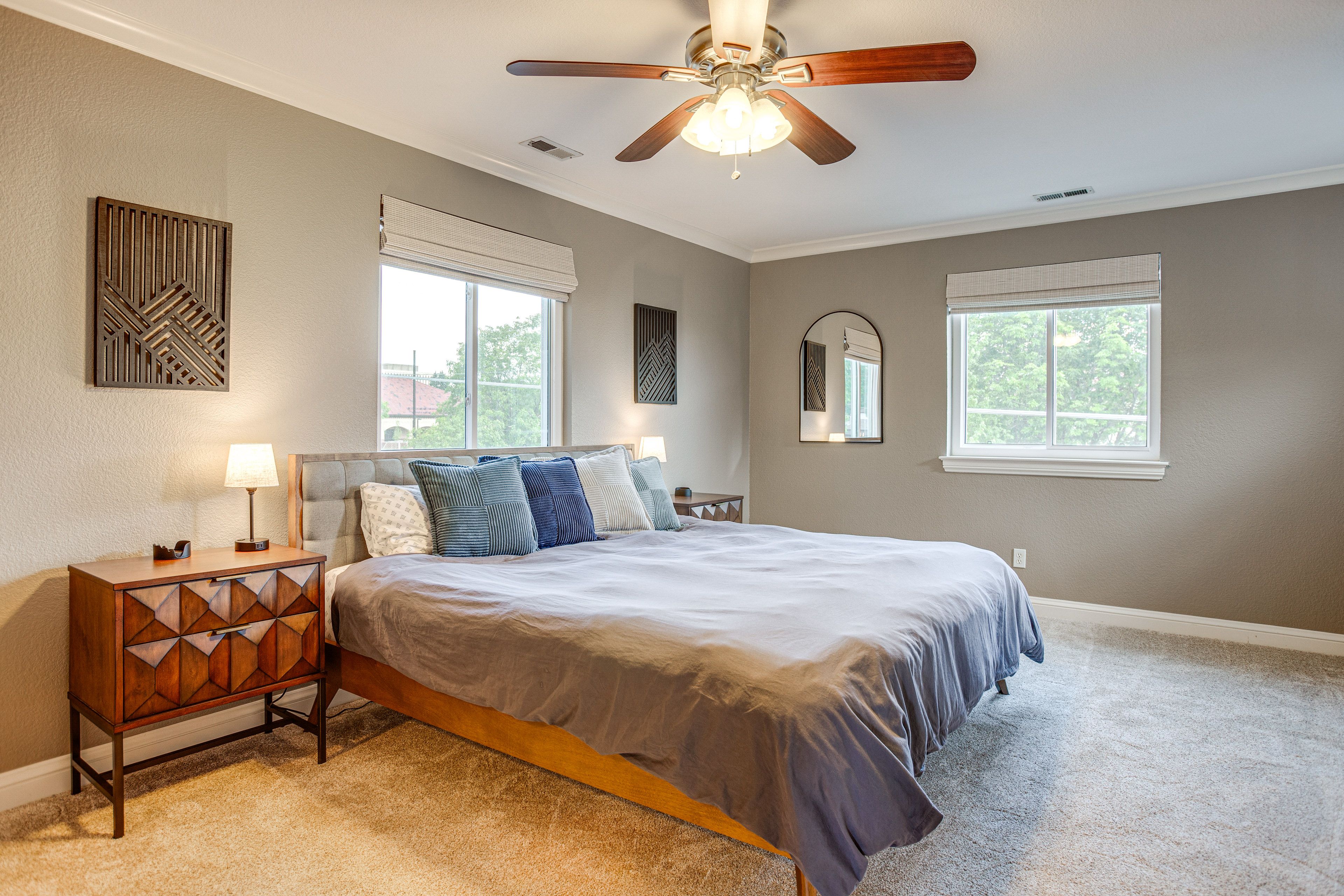 Bedroom 1 | King Bed | En-Suite Bathroom | Walk-In Closet | 2nd Floor