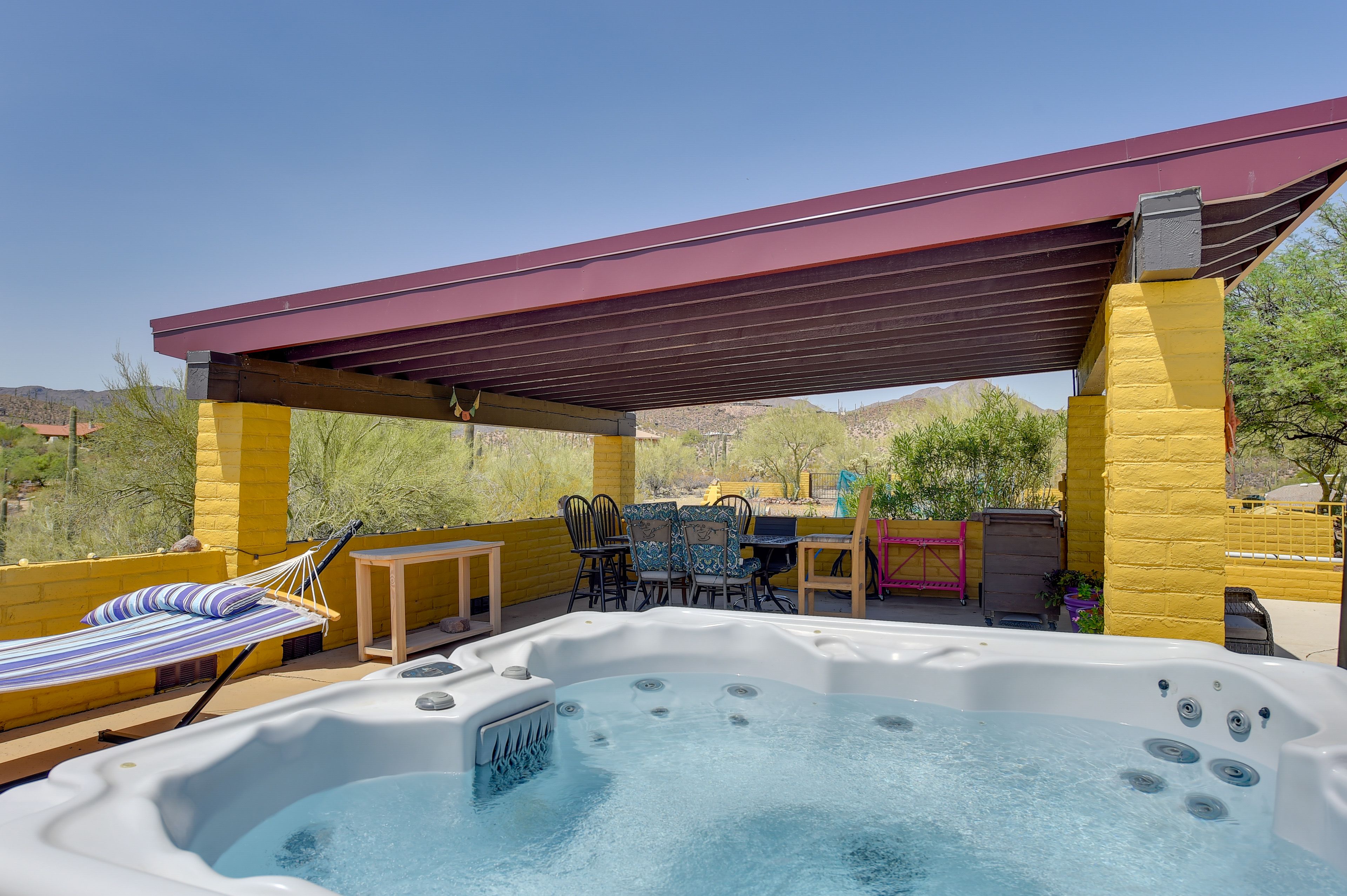 Private Patio & Hot Tub
