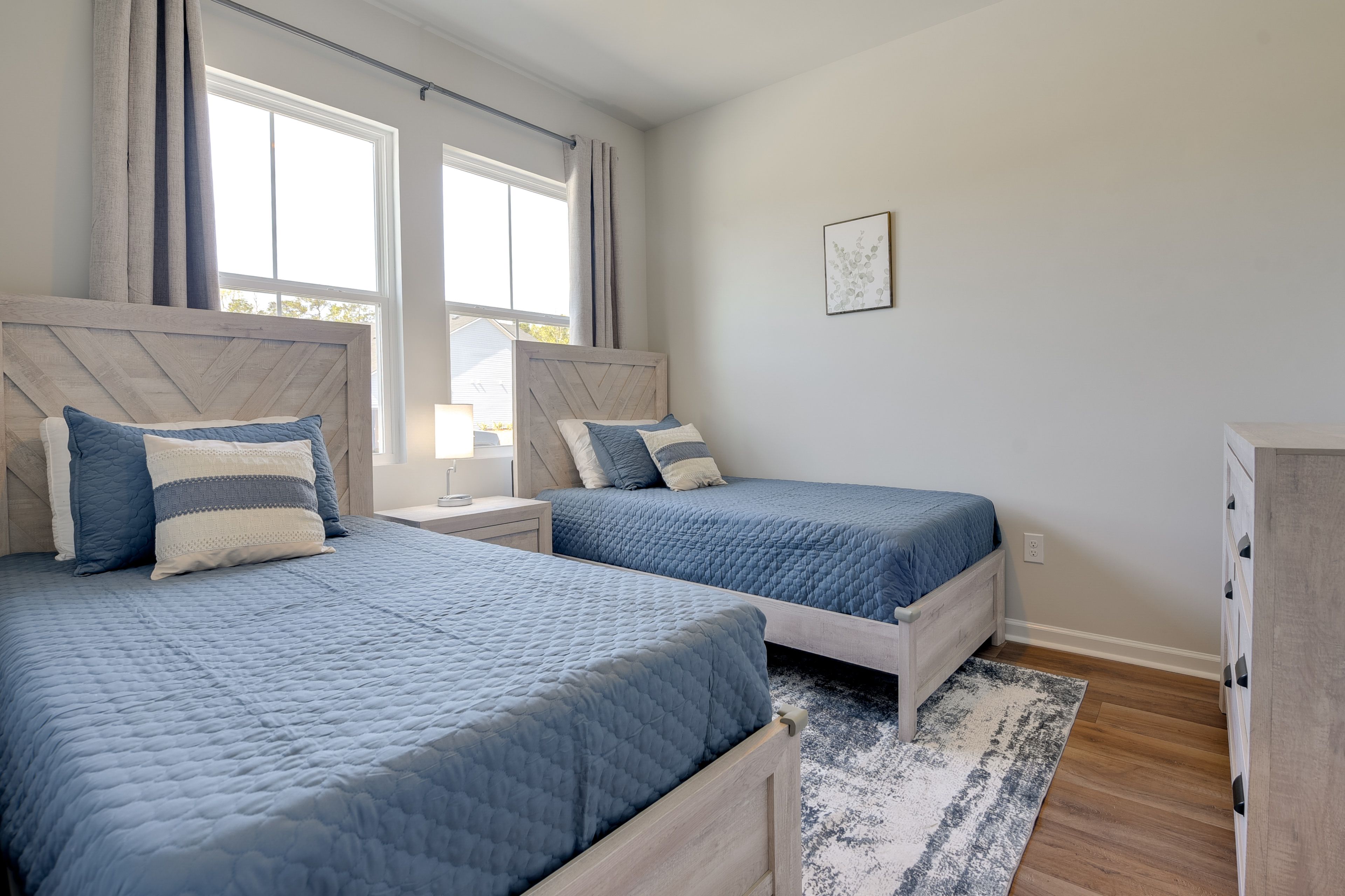 Bedroom 2 | 2 Twin Beds | 1st Floor