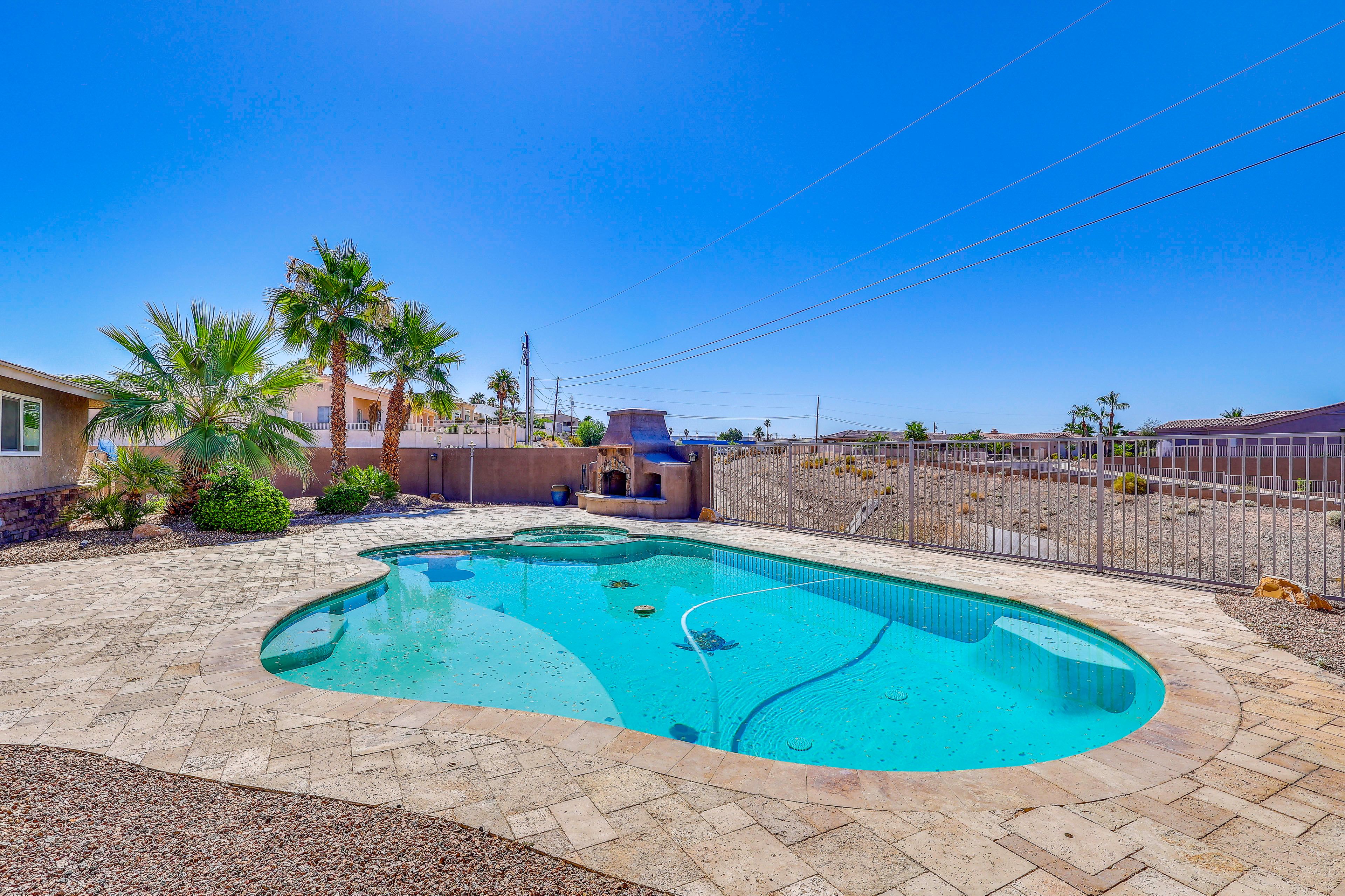 Lake Havasu City Vacation Rental | 3BR | 2BA | 1,600 Sq Ft | 1 Step for Access