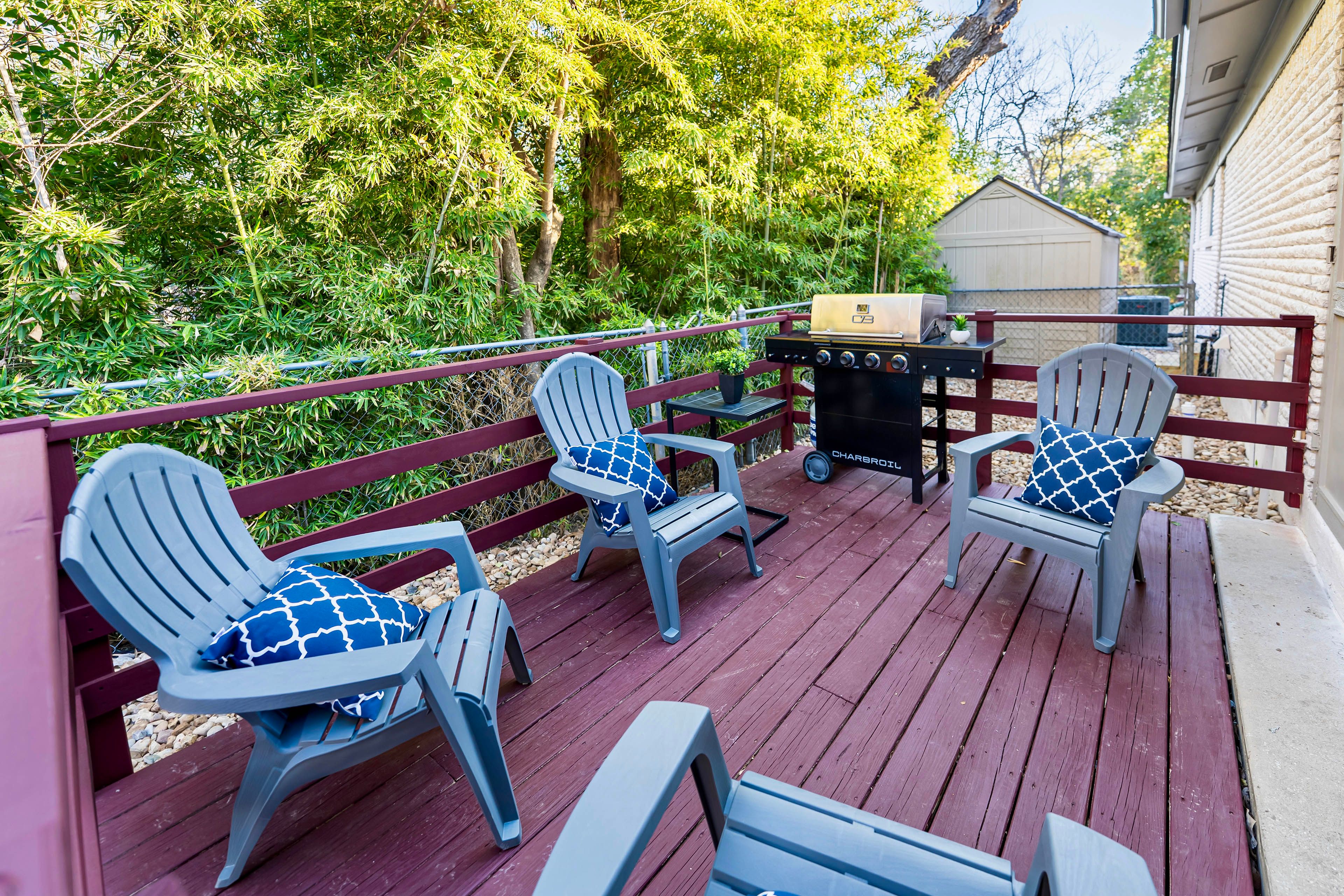 Unit A | Private Patio | Grill | Next to Waller Creek