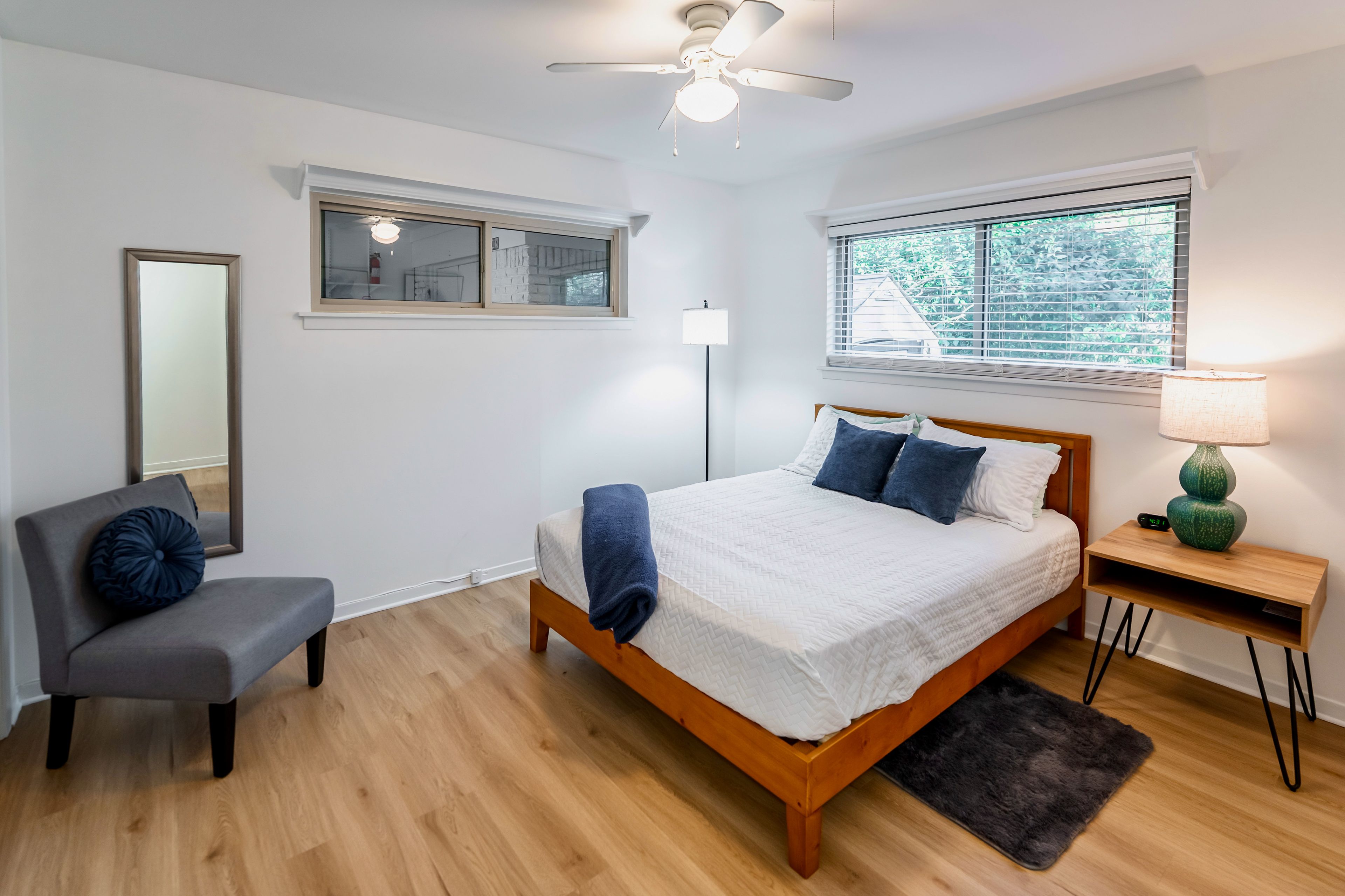 Unit B |  Bedroom 1 | Queen Bed