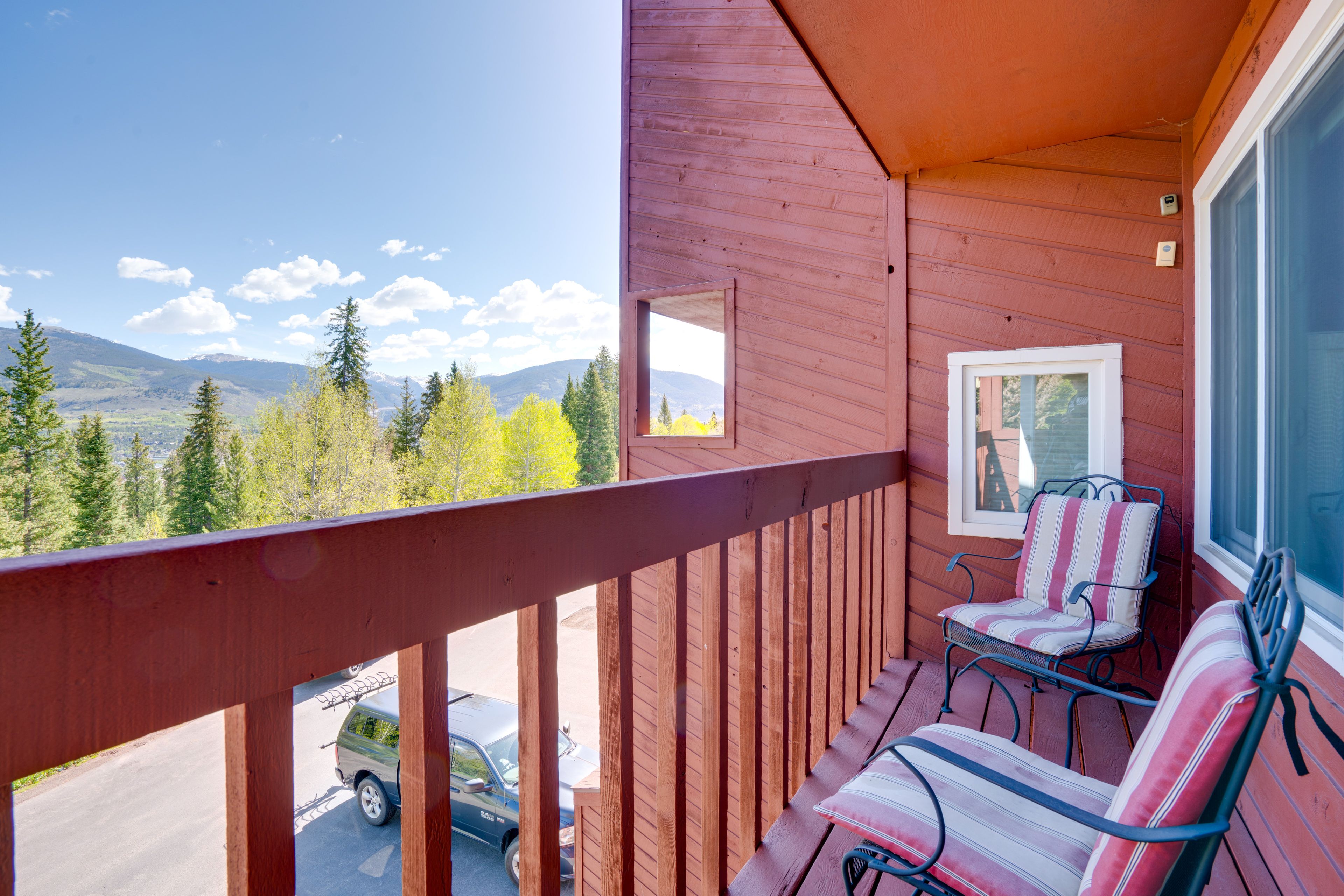 Furnished Balcony w/ Views