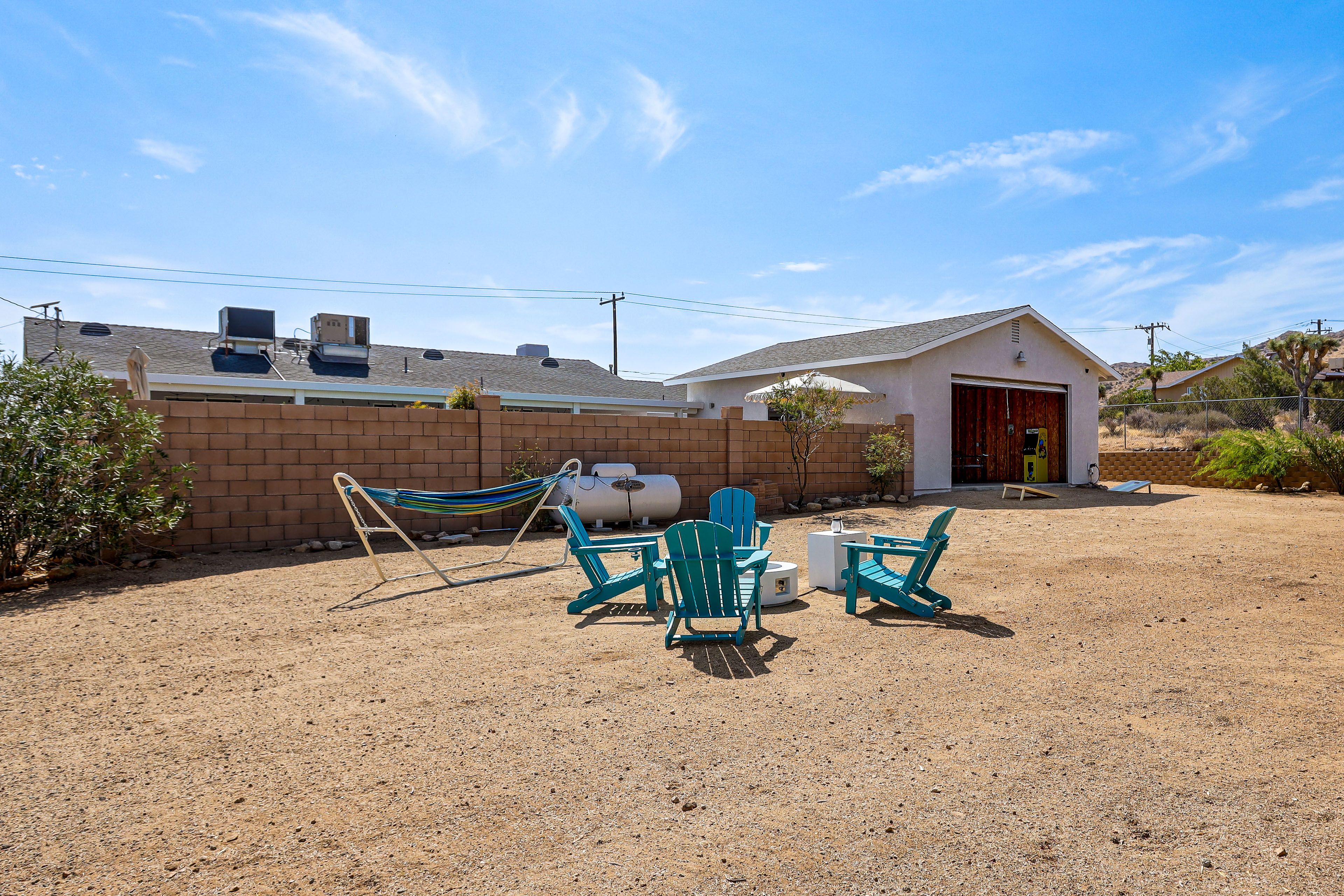 Fenced Yard