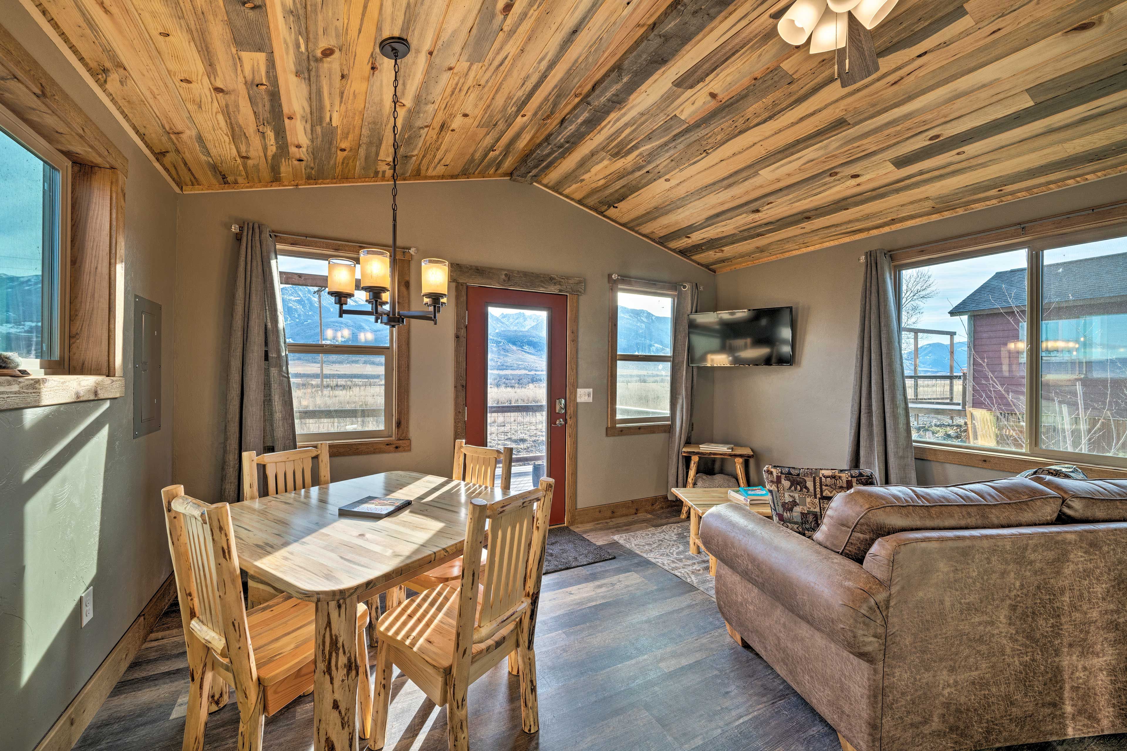 Fisherman Cabin | Living Area | Sleeper Sofa
