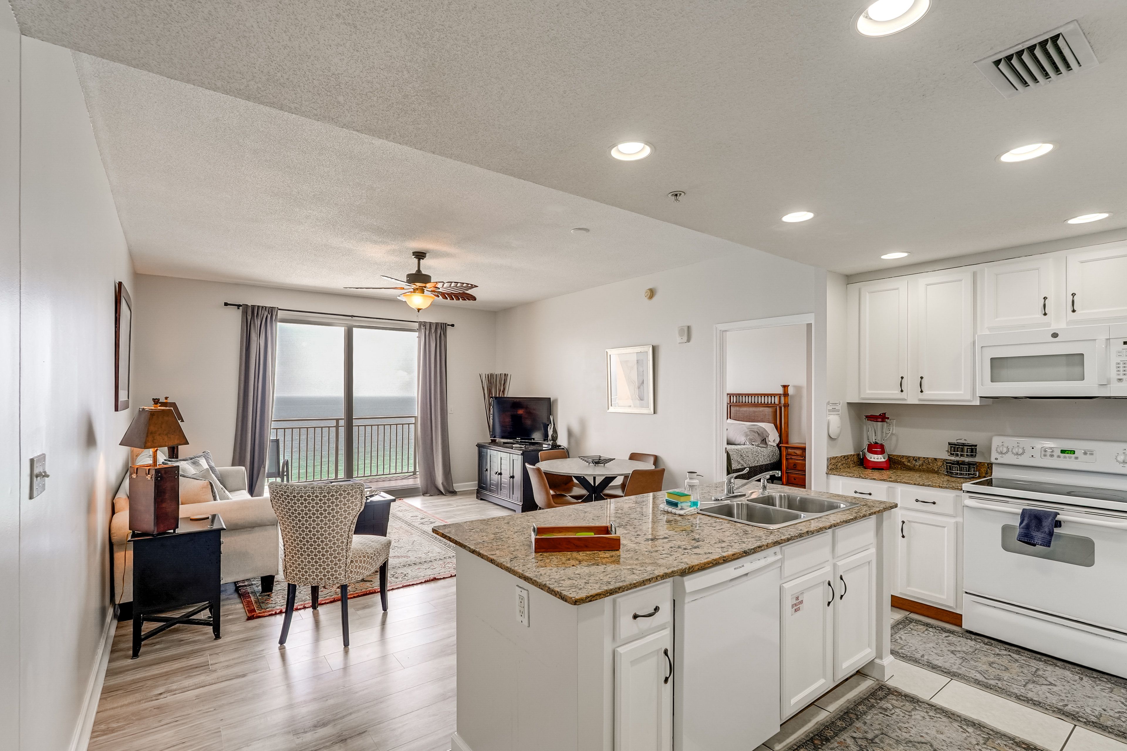 Interior | Open Floor Plan | Single-Story Condo