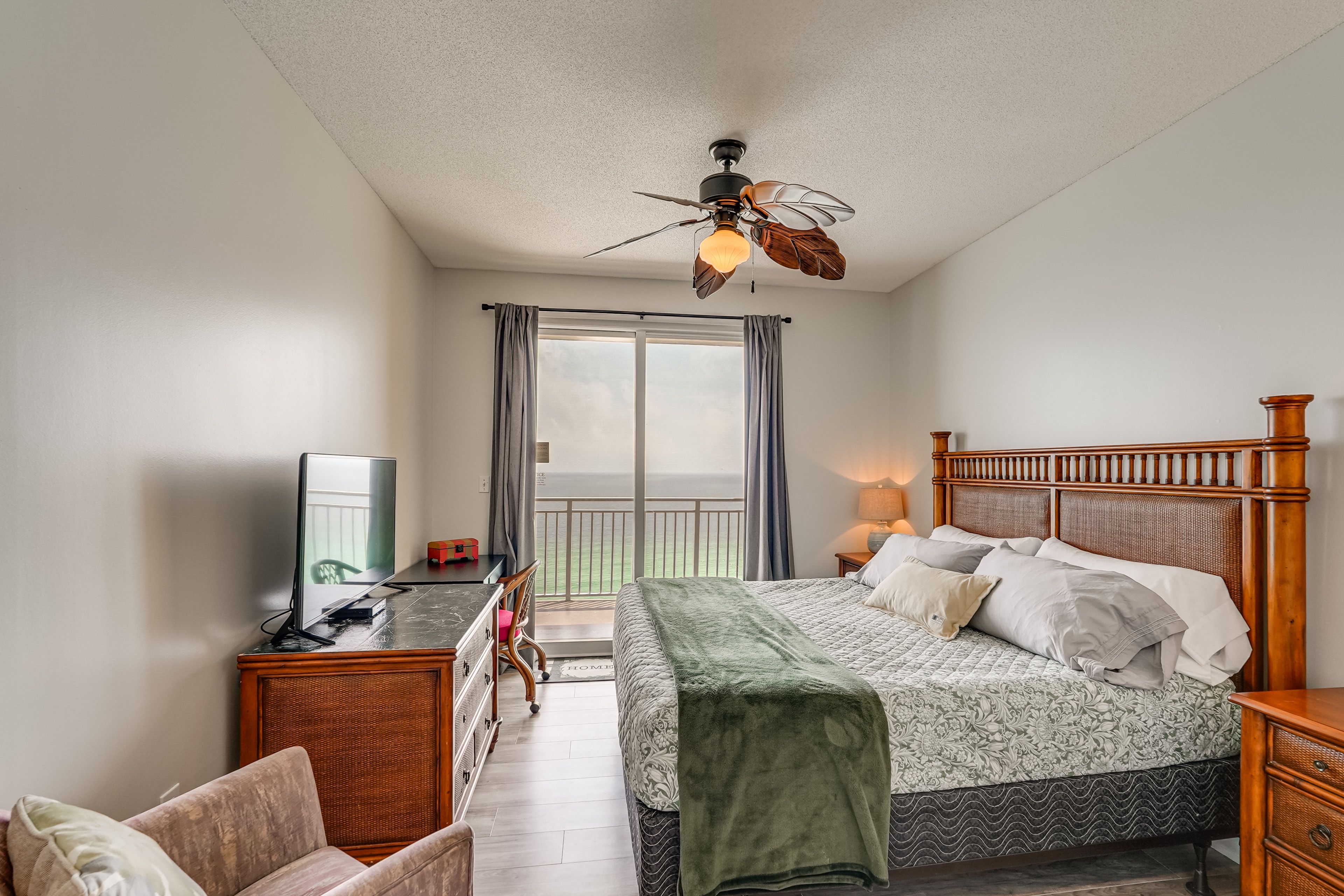 Bedroom 1 | King Bed | En-Suite Bathroom | Balcony Access