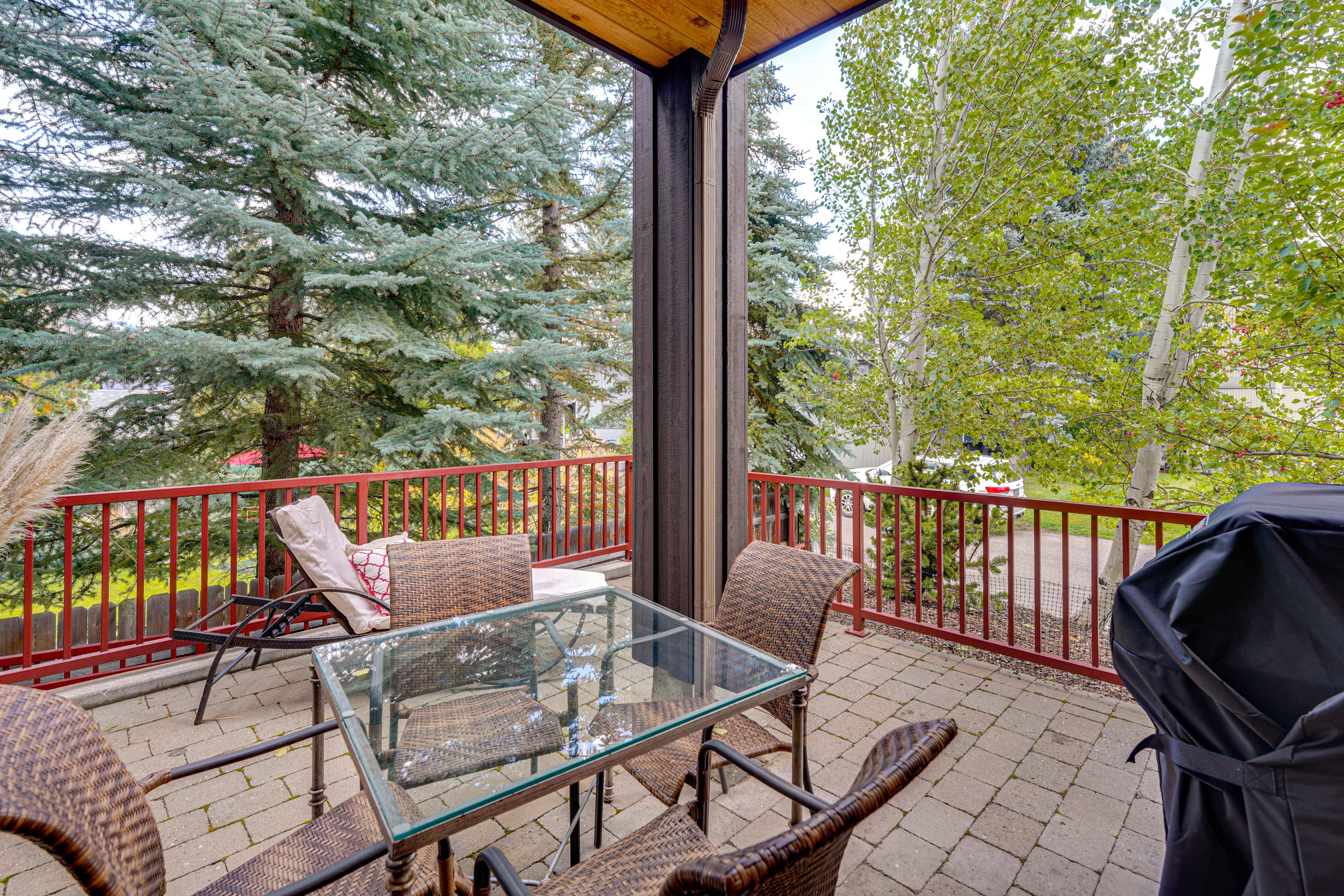 Covered Patio | Outdoor Dining | Grill